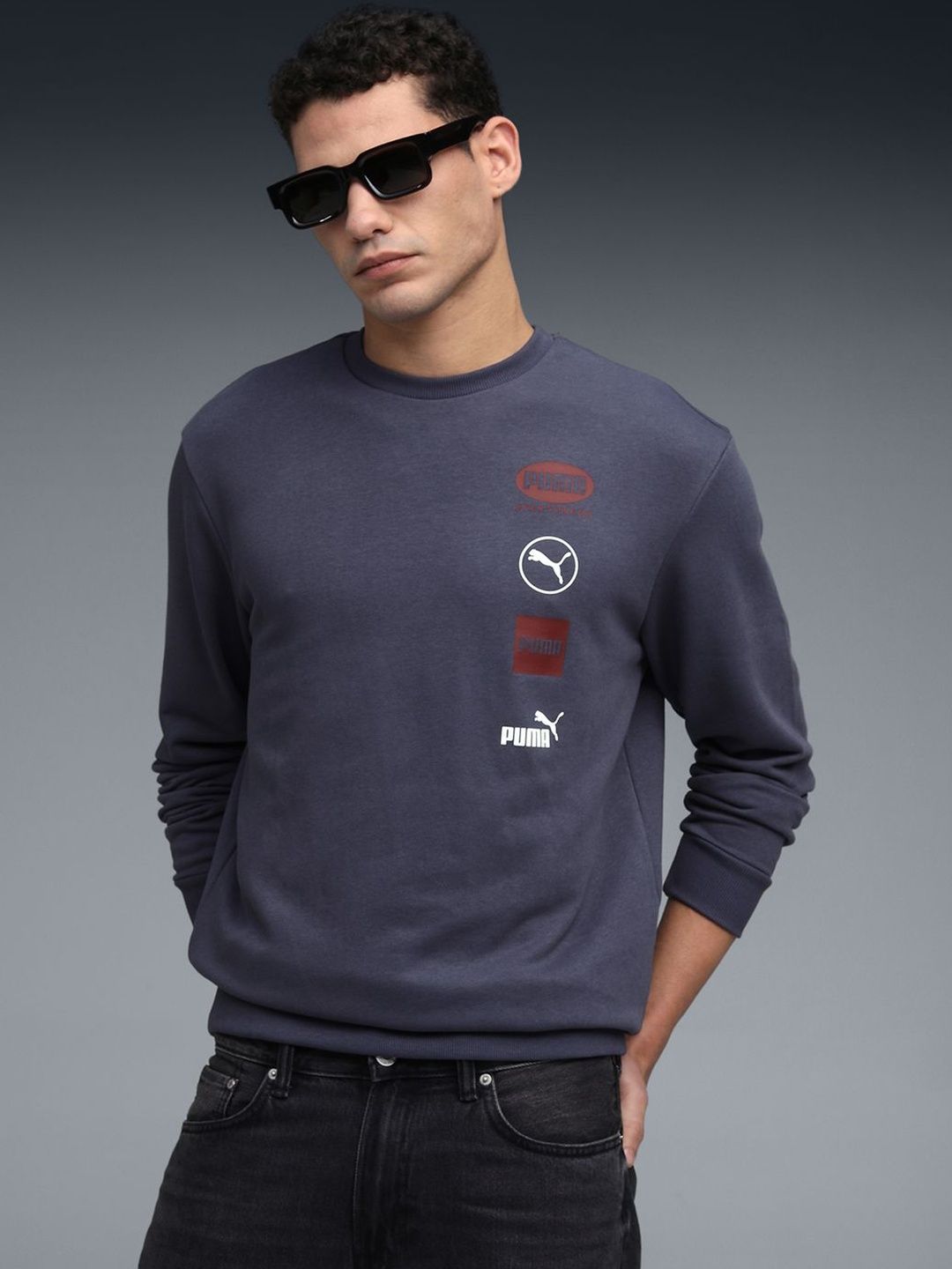 Puma Power Mens Graphic Crew Sweatshirt-picture-13
