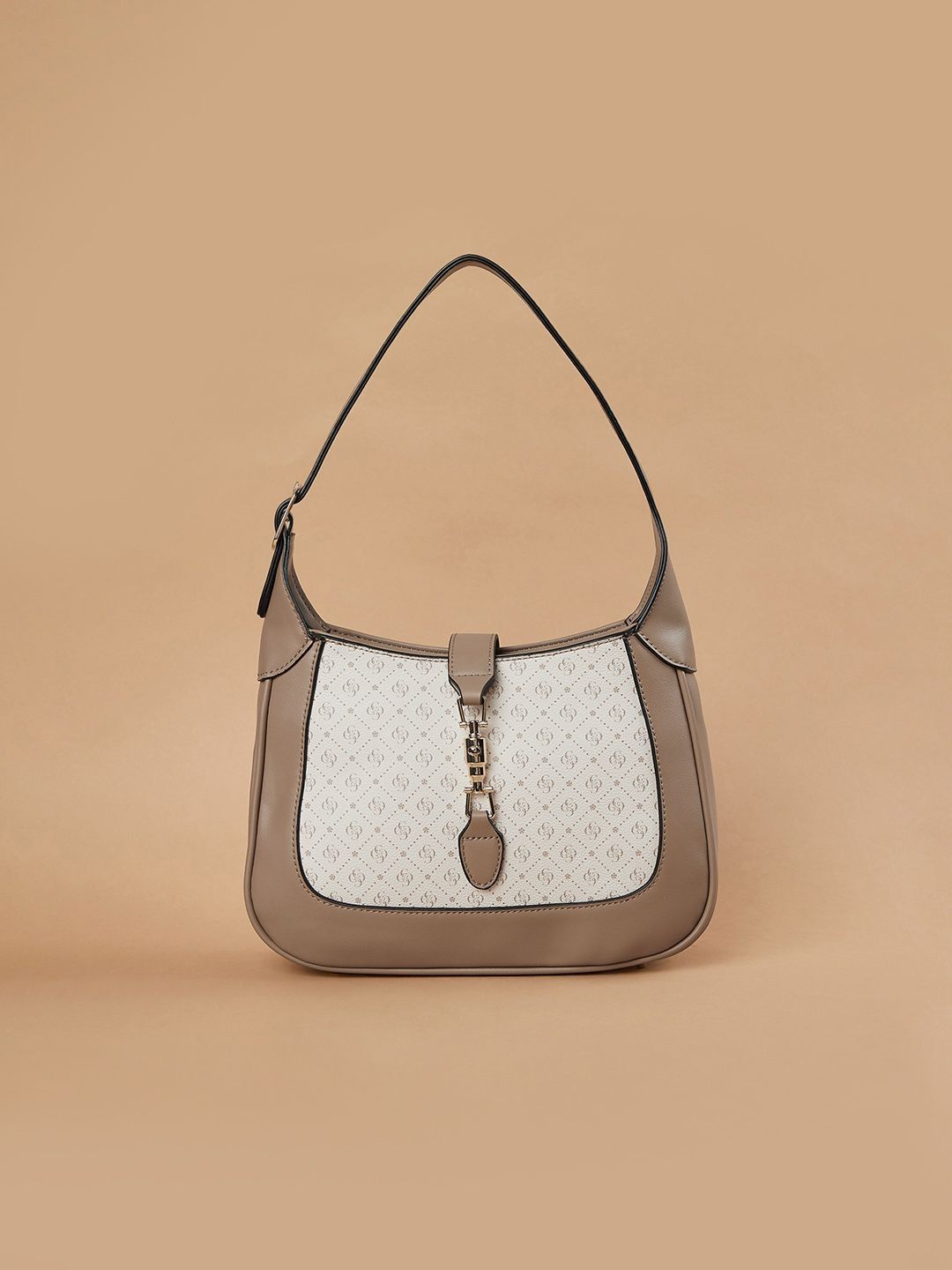 CODE by Lifestyle Printed PU Shoulder Bag-picture-42