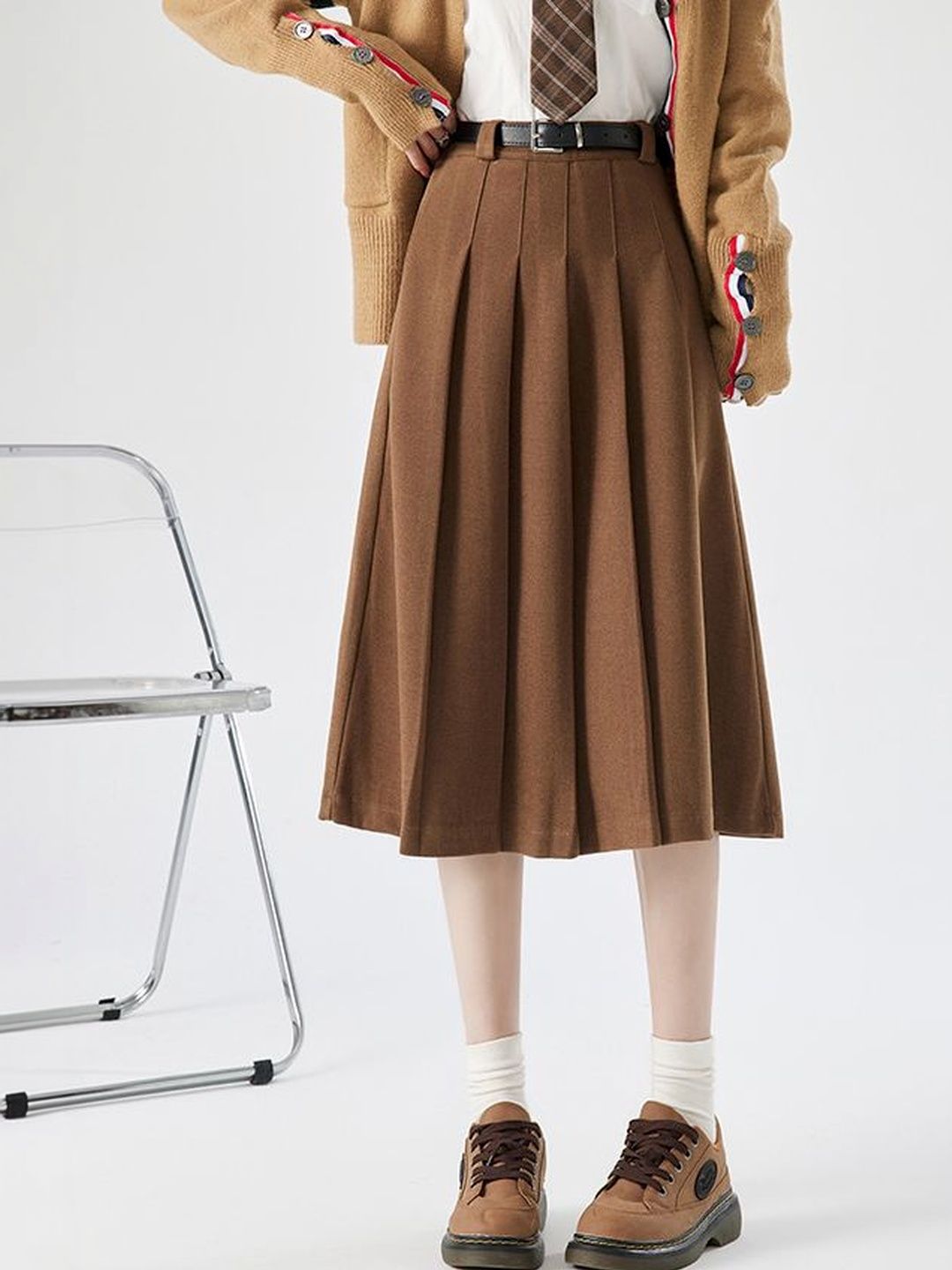 StyleCast x Revolte A-line Midi Skirts-picture-12