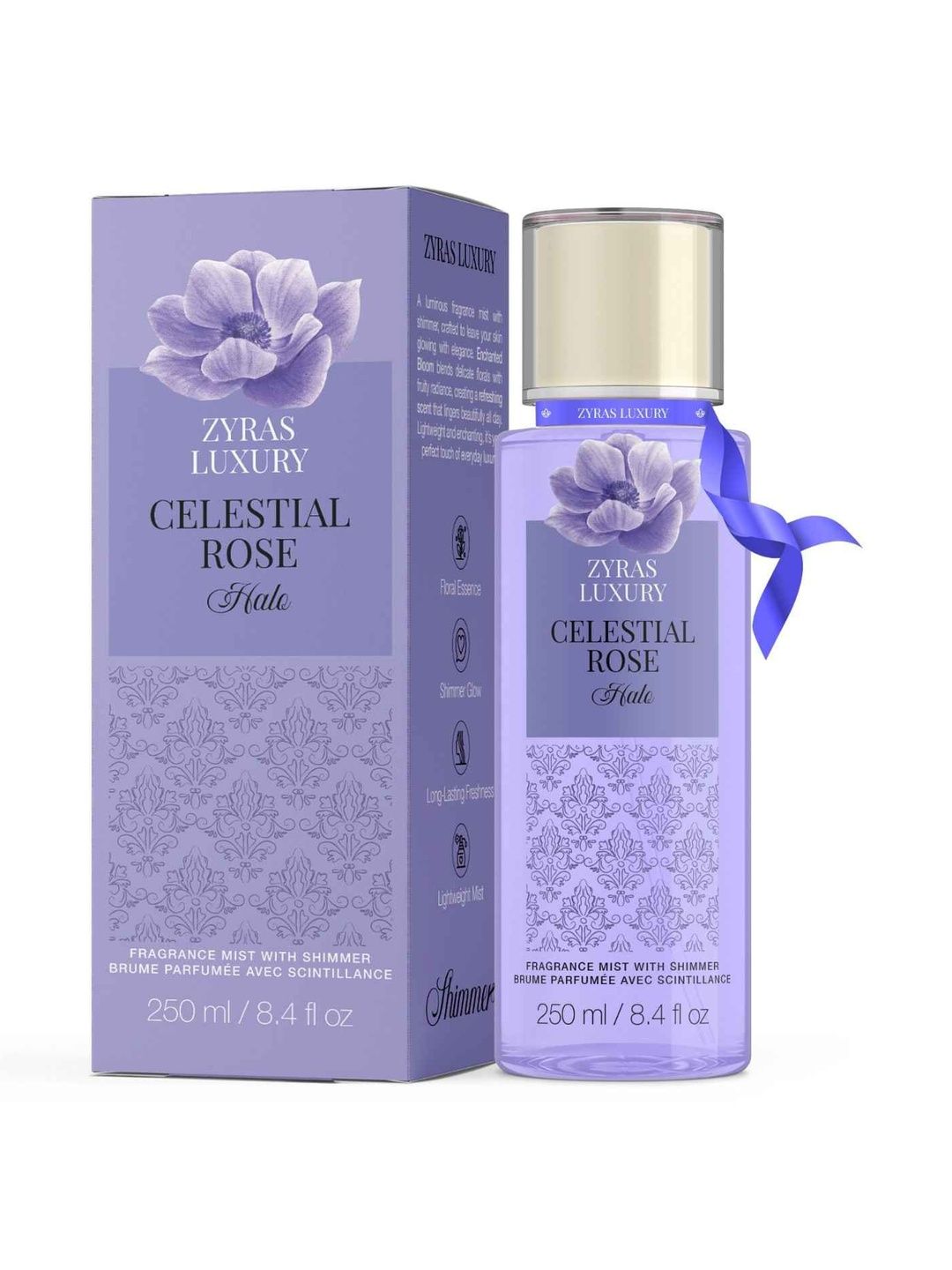 ZYRAS LUXURY Women Celestial Rose Long-Lasting Perfume - 250 ml-picture-38