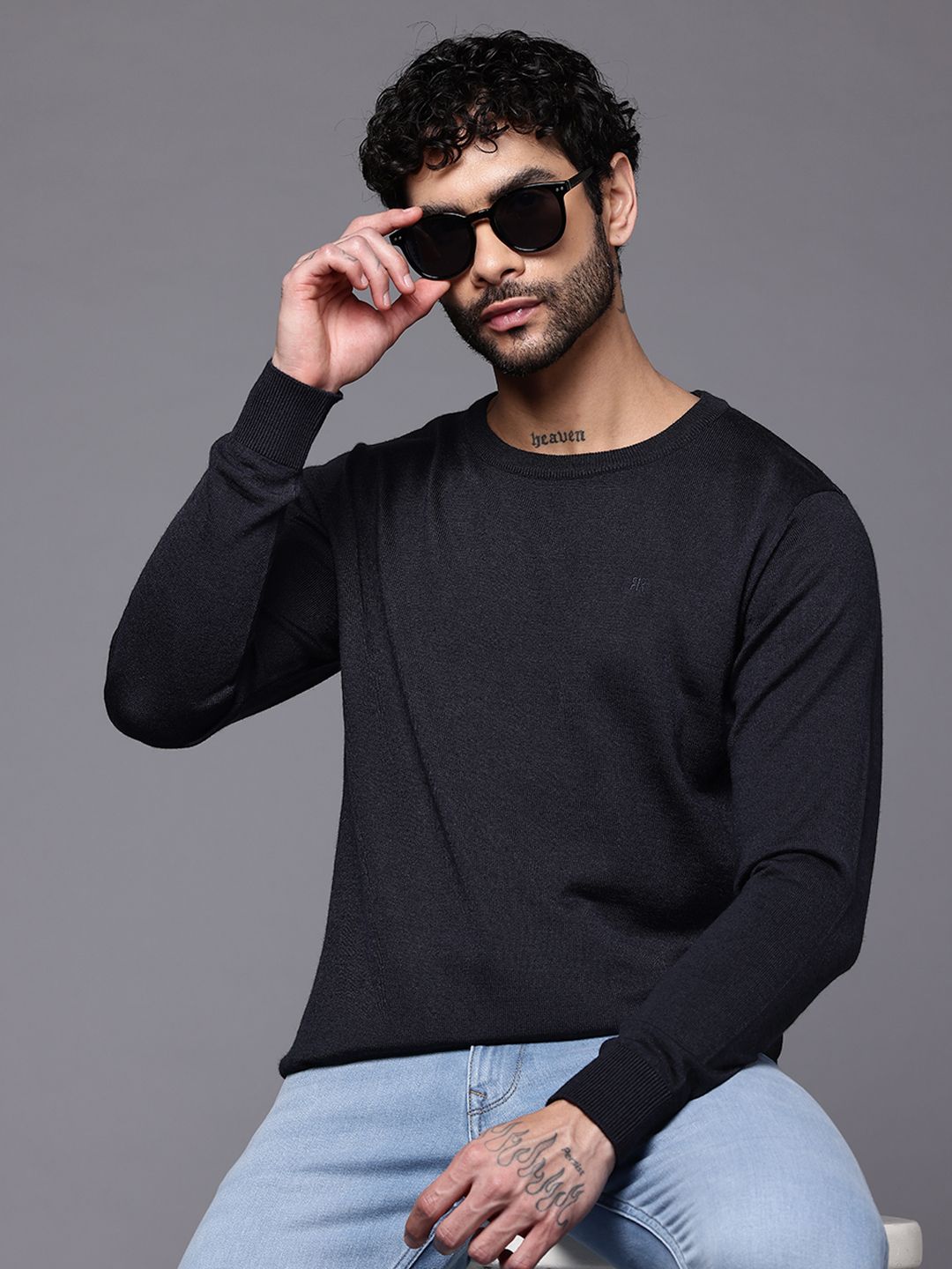 Raymond Round Neck Pullover-image-11