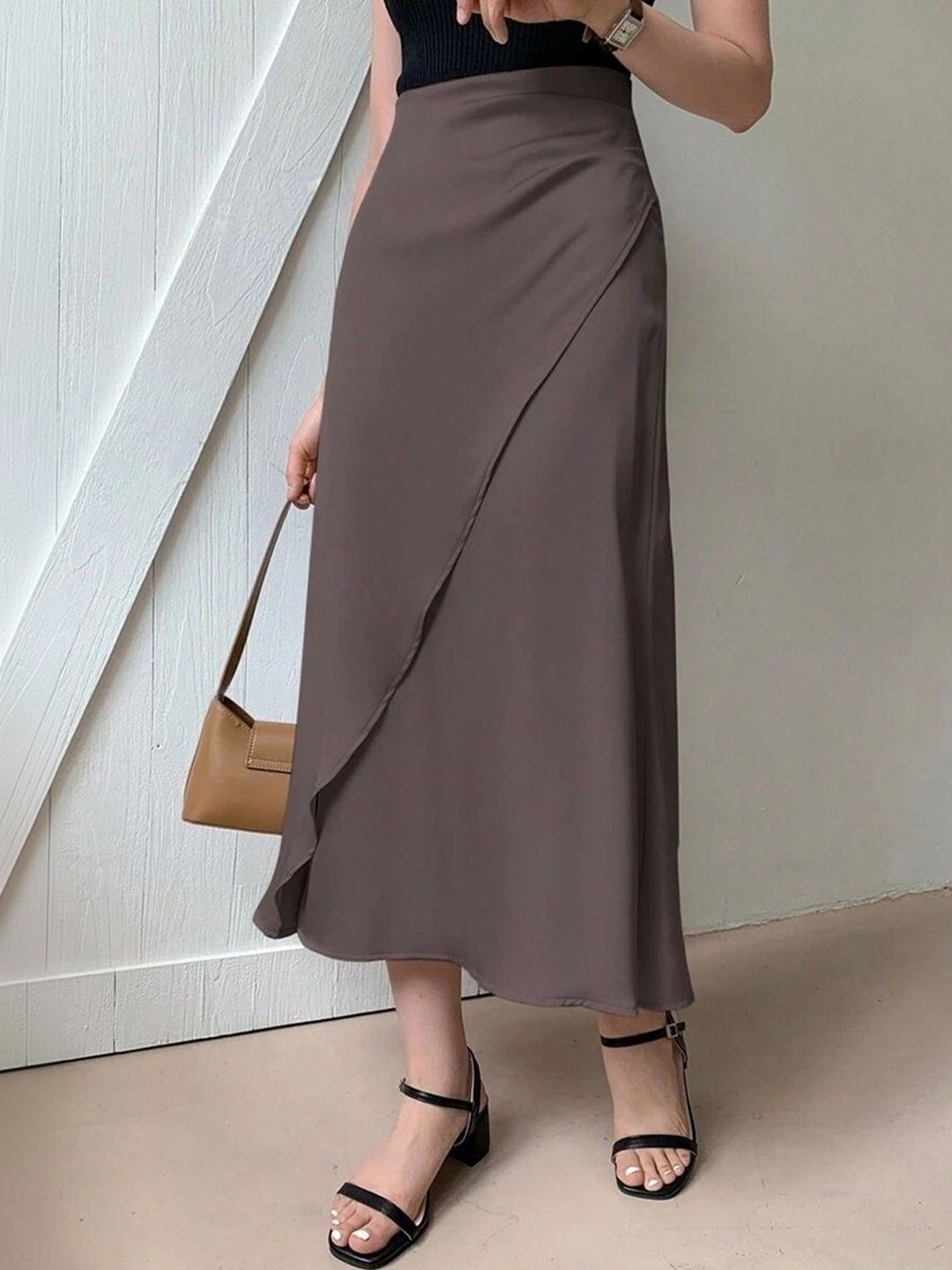 StyleCast x Revolte Wrap Midi Skirts-picture-14