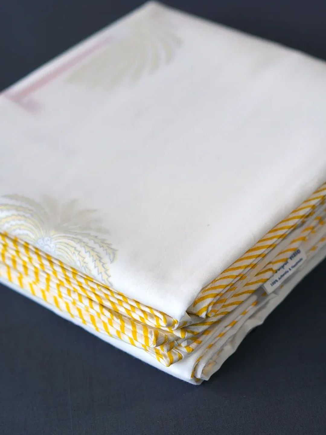 The Jaipur Wala Yellow & White Dohar-picture-56