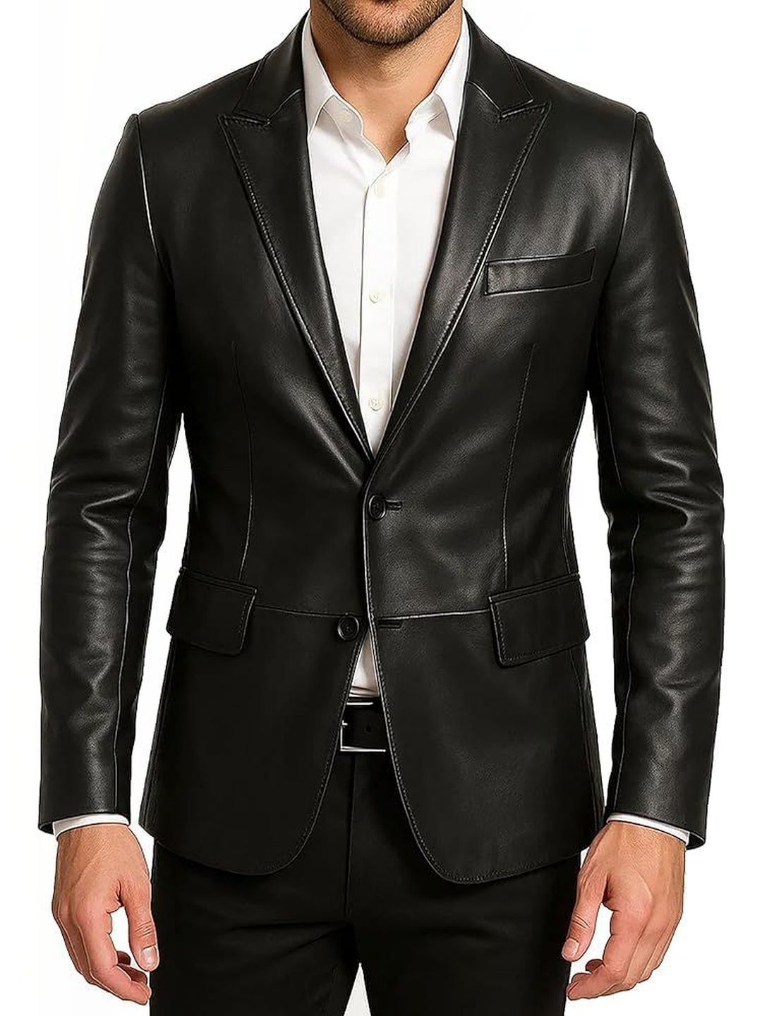 J.Rack Notched Lapel Single-Breasted Casual Blazers-picture-20