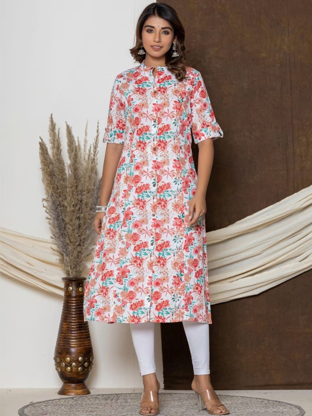 PCH Women Floral Printed Indie Florals Kurta-picture-26
