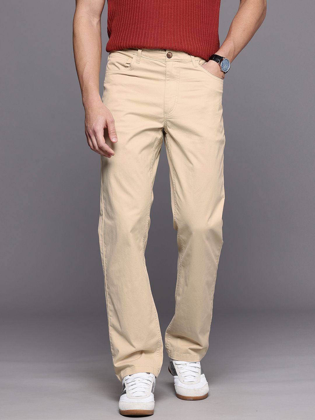 Louis Philippe Jeans Men Chinos Trousers-picture-30
