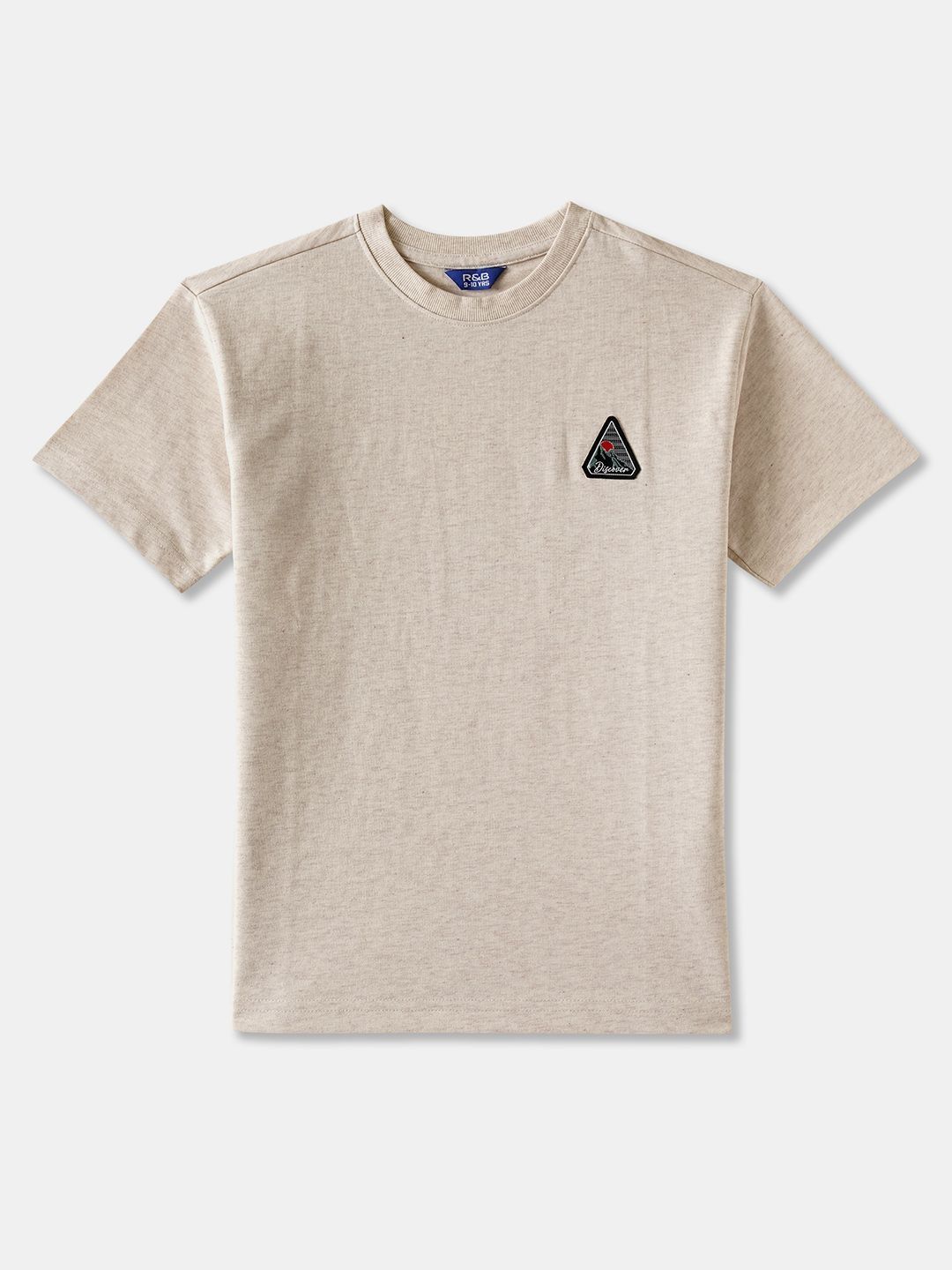 R&B Boys Beige Cotton Tshirts-picture-16