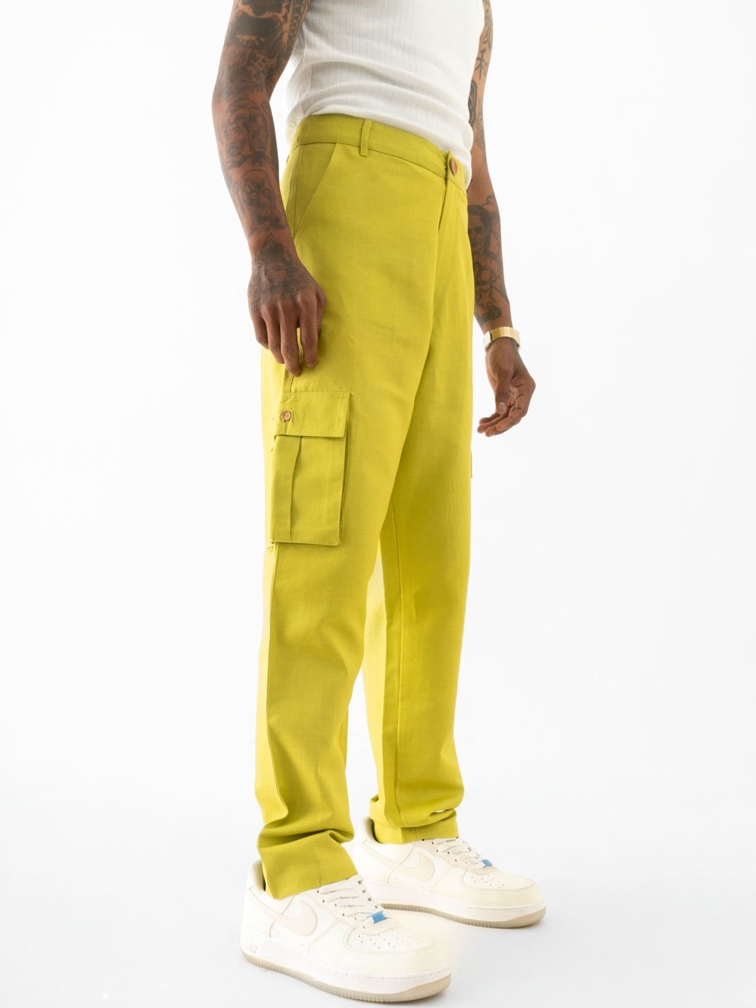 Cannabie Straight Fit Cargo Track Pants-picture-39