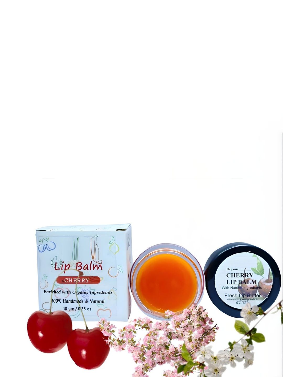 Elecsera Cherry Lip Balm With Vitamin E - 10 g-image-45
