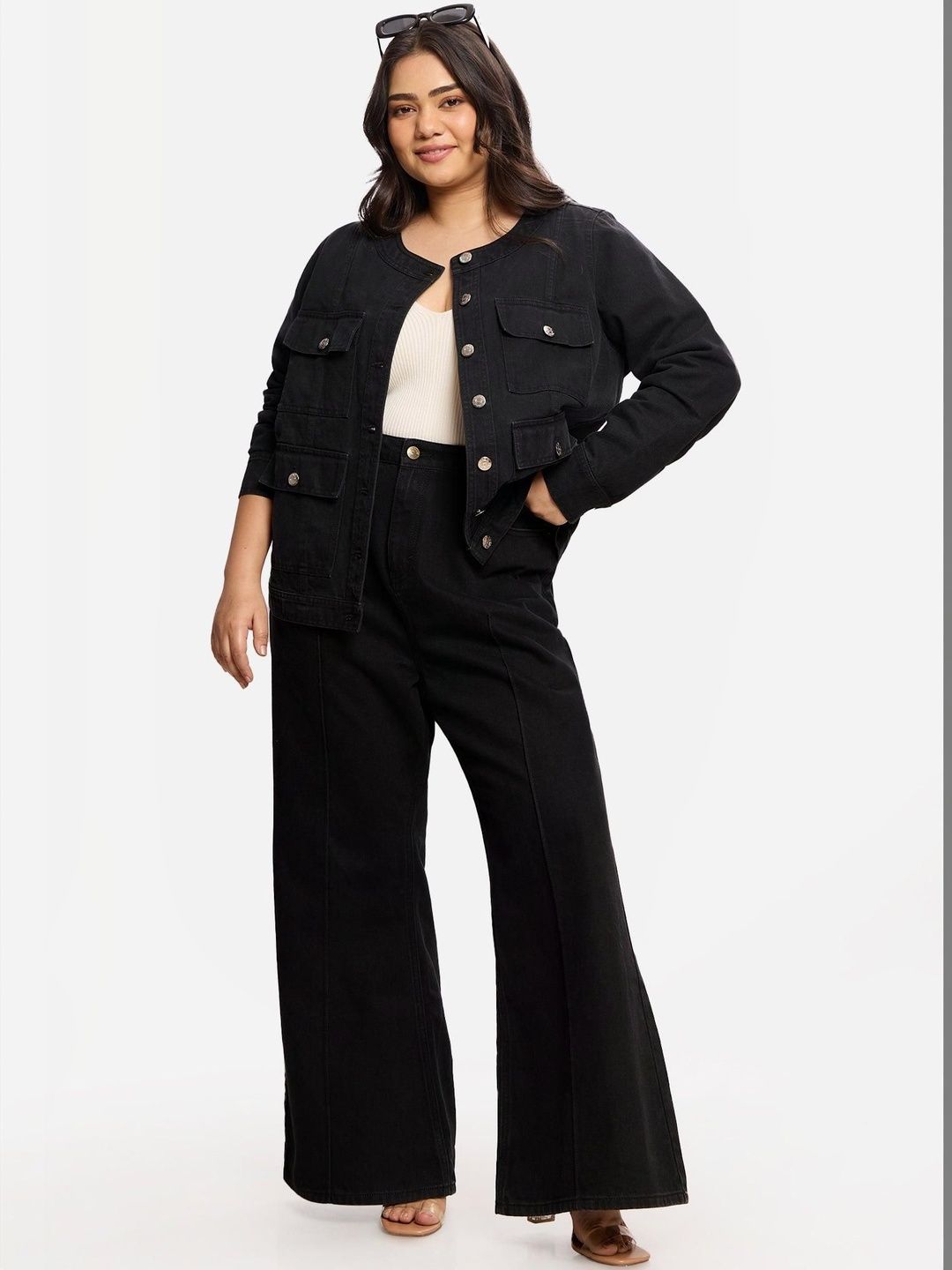 Virgio Women Denim Jacket-image-47