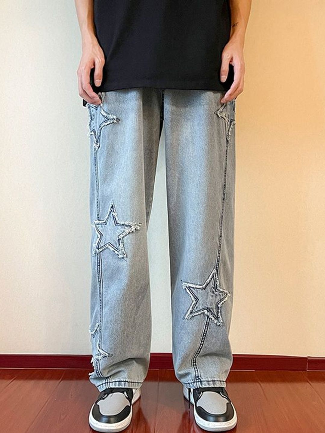 StyleCast x Revolte Men Mid-Rise Light Fade Jeans-picture-10