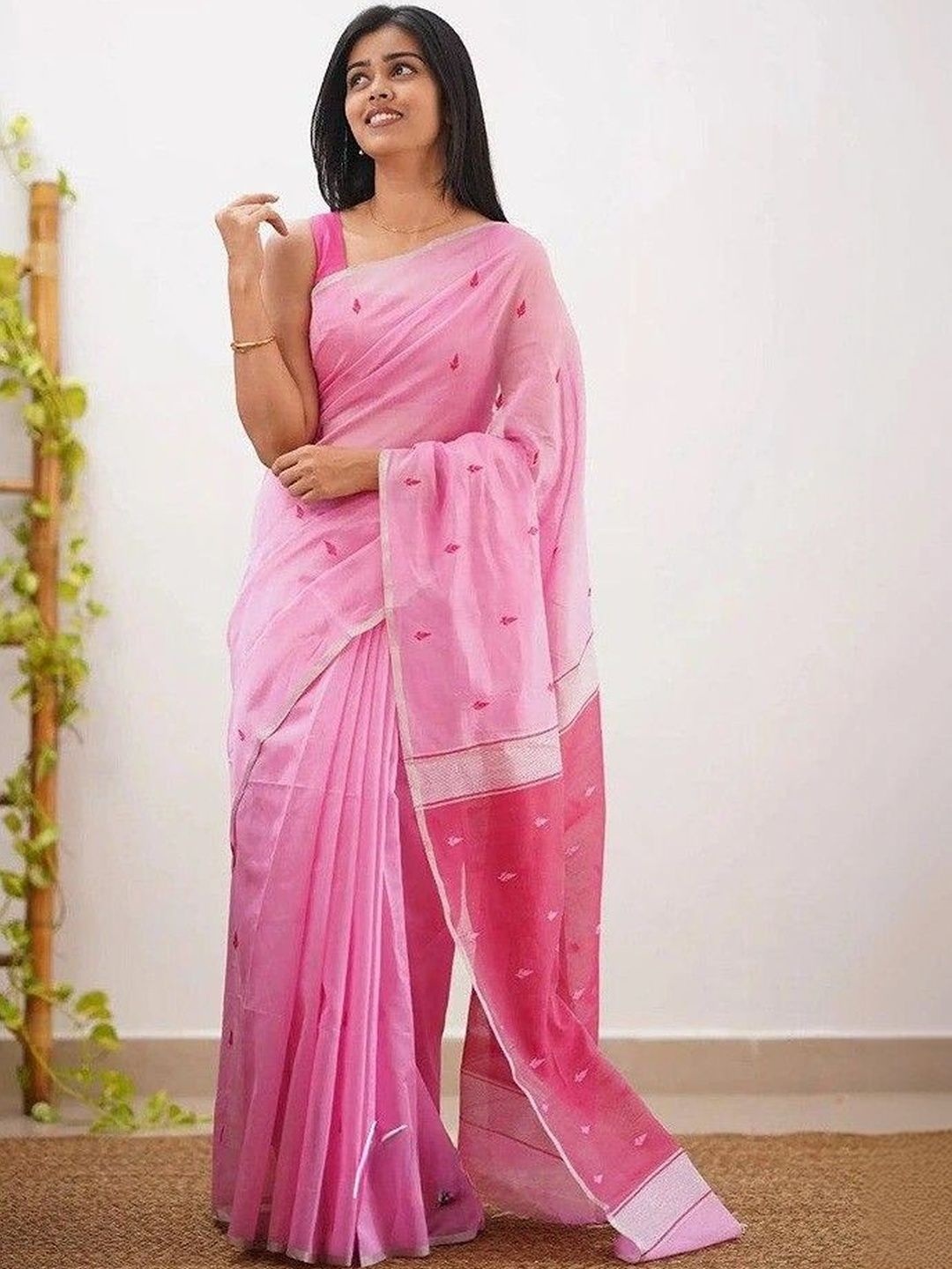 ZILVIRA Embellished Handloom Banarasi Saree-picture-36