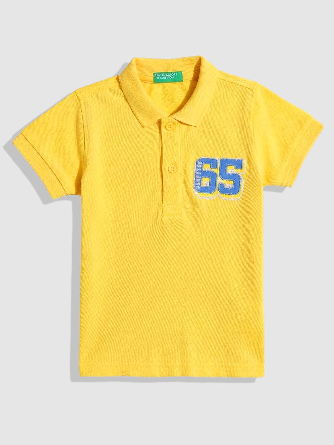 United Colors of Benetton Boys Polo Collar Regular Fit T-Shirt-picture-13