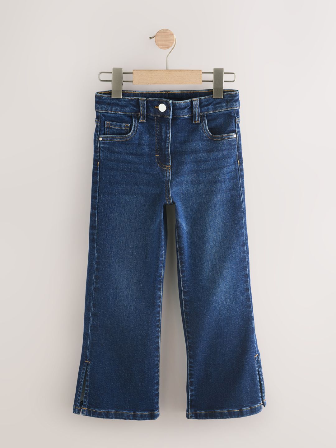 NEXT Girls Flared Mid-Rise Light Fade Stretchable Jeans