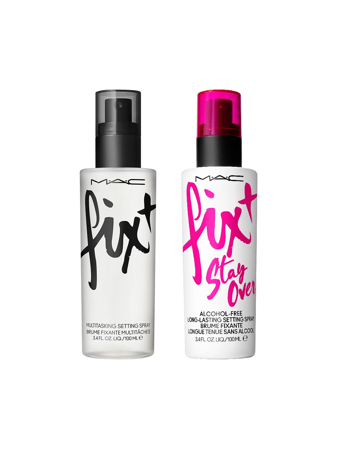 M.A.C Set of 2 Fix+ Setting Spray - 100ml each - Original + Stay Over-image-6