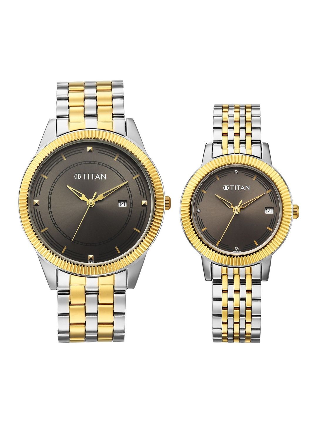 Titan Women Brass Dial & Stainless Steel Wrap Around Straps Analogue Watch 19682968BM01-picture-12
