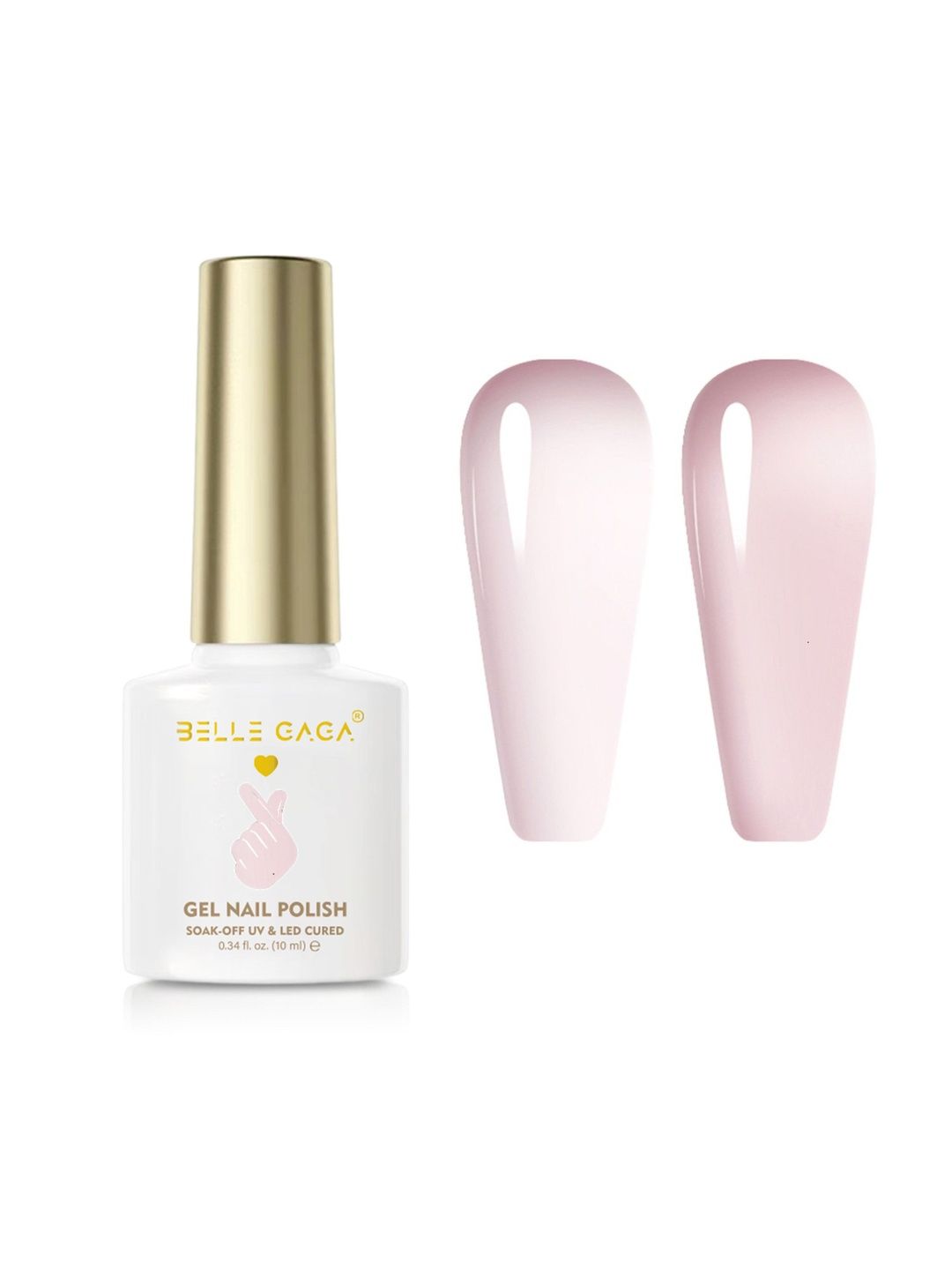 BELLE GAGA Hema-Free Color UV Gel Polish - 10 ml - JN22-image-48