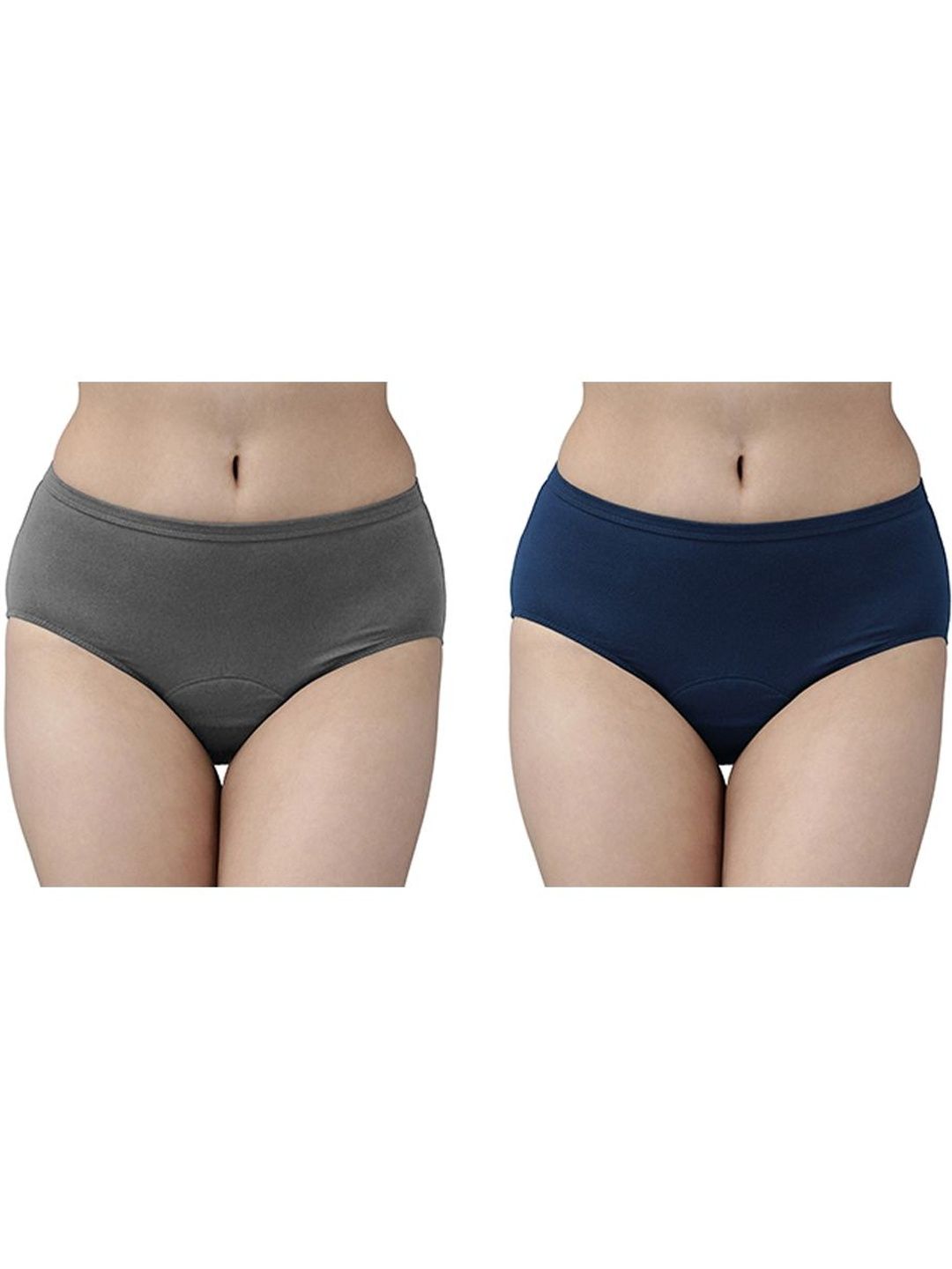 UMMISS Pack Of 2 Cotton Mid-Rise Leak Proof Period Briefs-picture-25