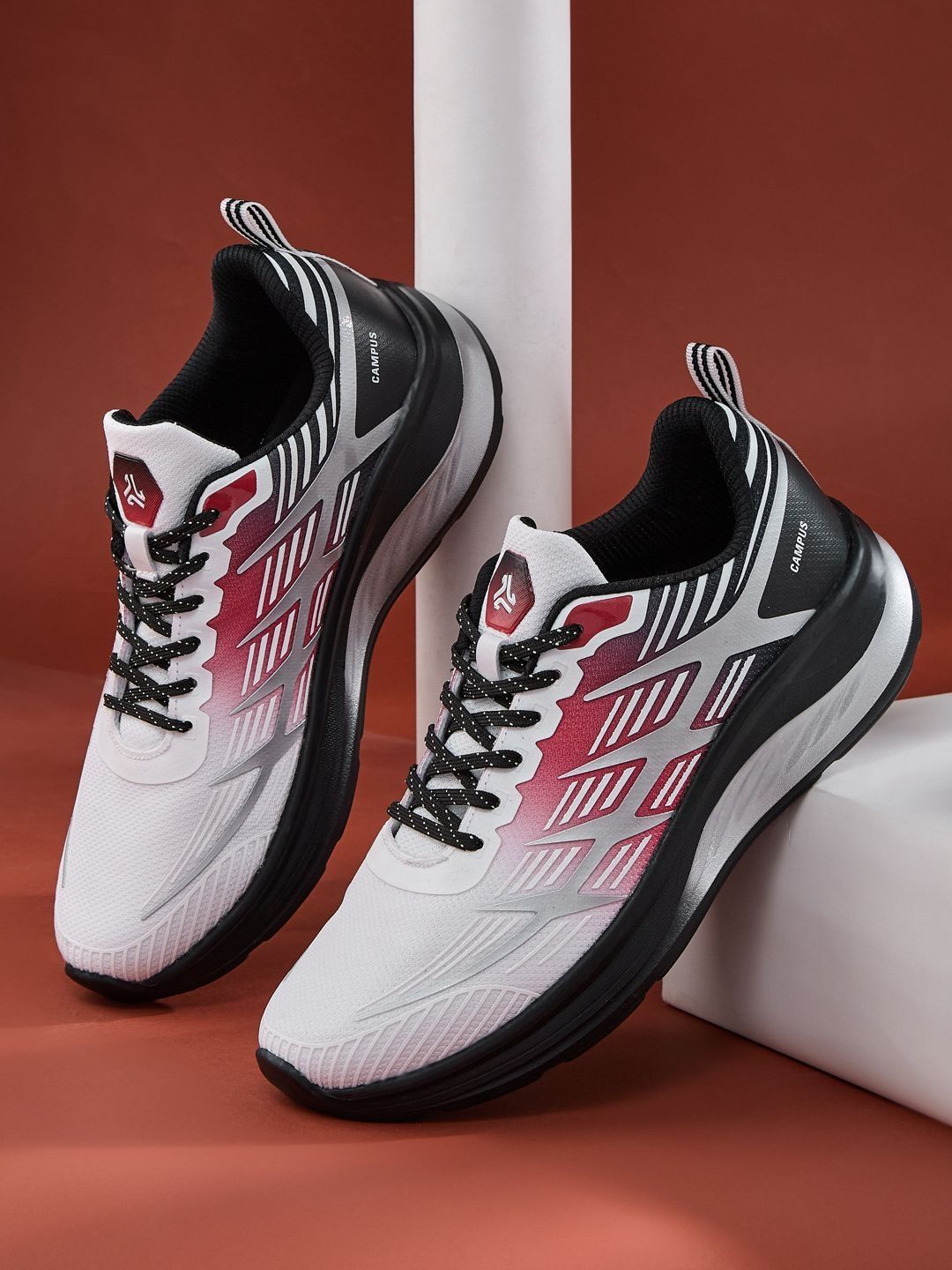 Campus Men Mesh Running Non-Marking Shoes-picture-37