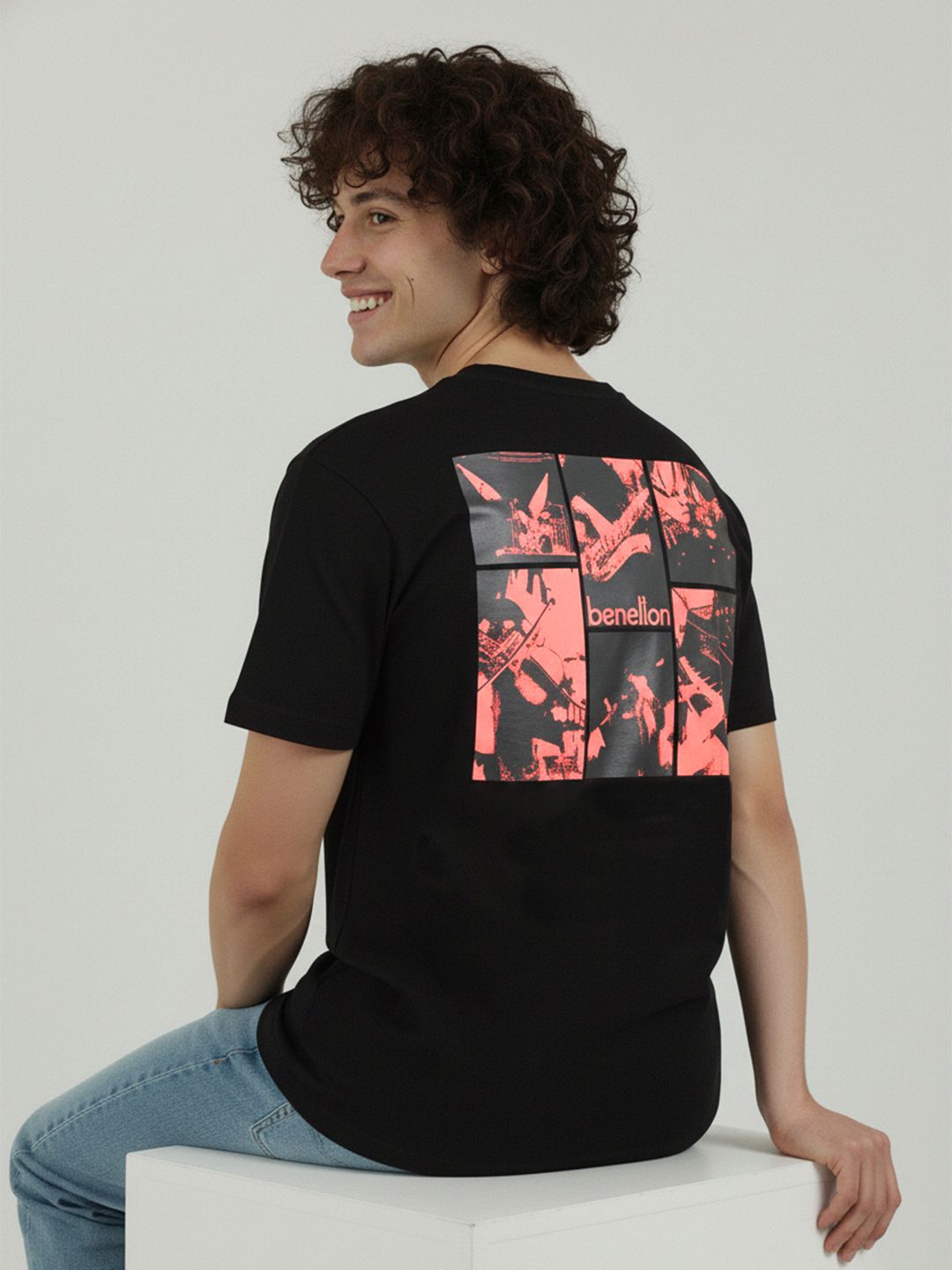 United Colors of Benetton Printed T-shirt