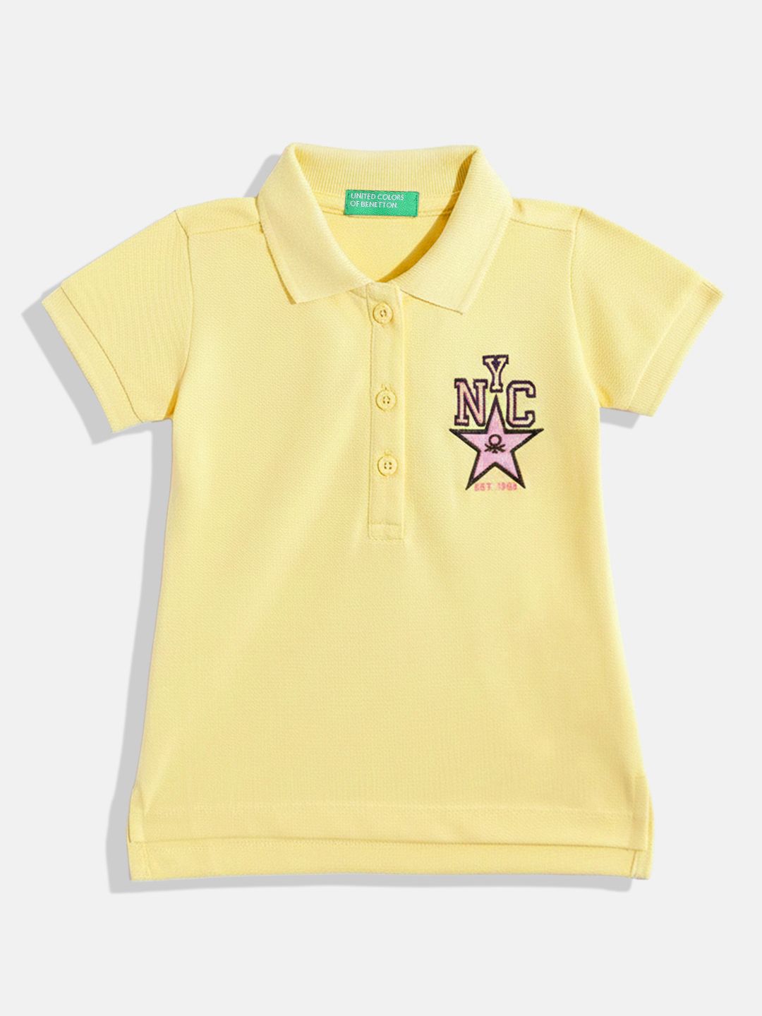 United Colors of Benetton Girls Polo Collar T-shirt-picture-47