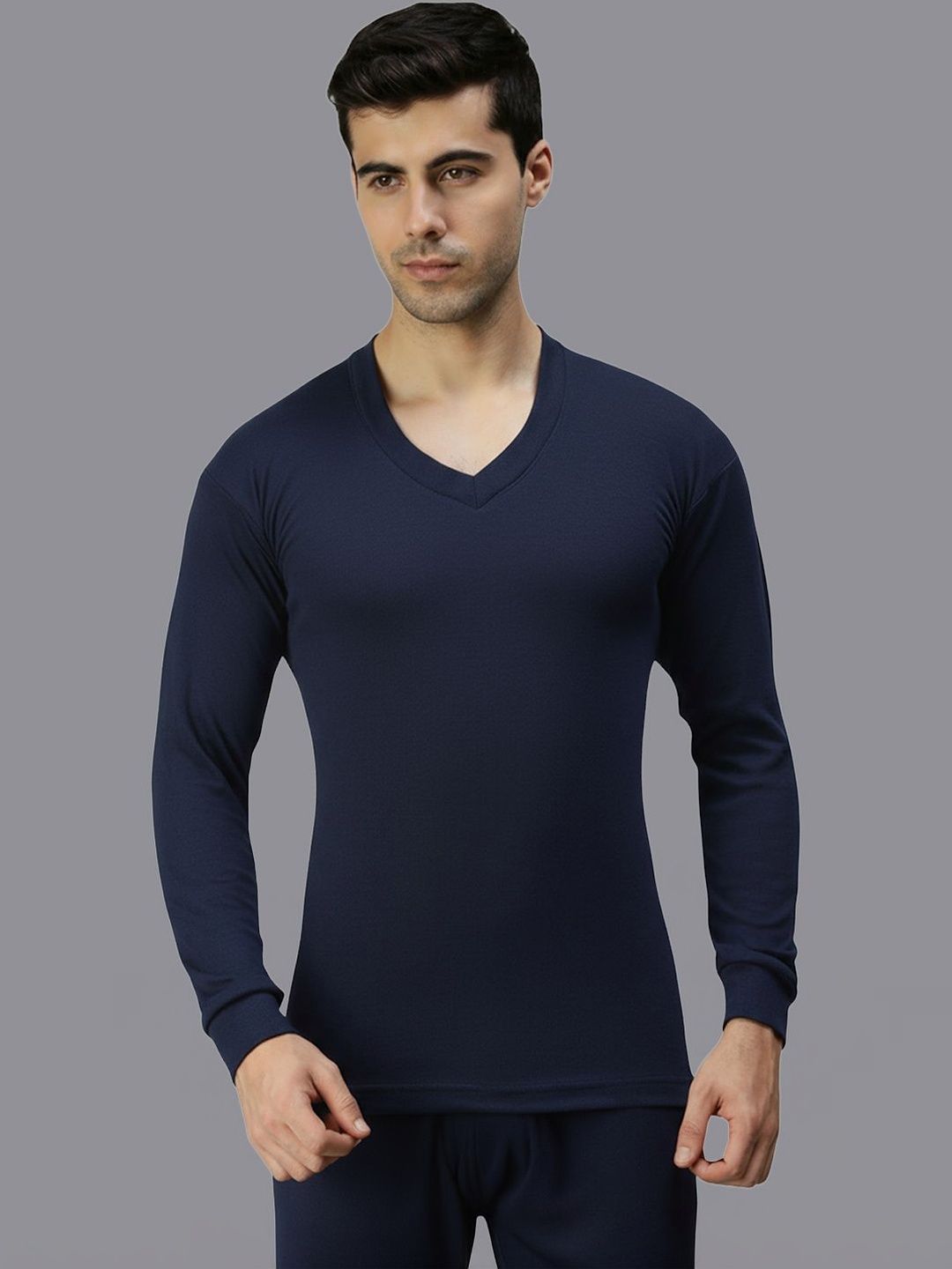 AMUL COMFY V-Neck Thermal Tops-picture-44