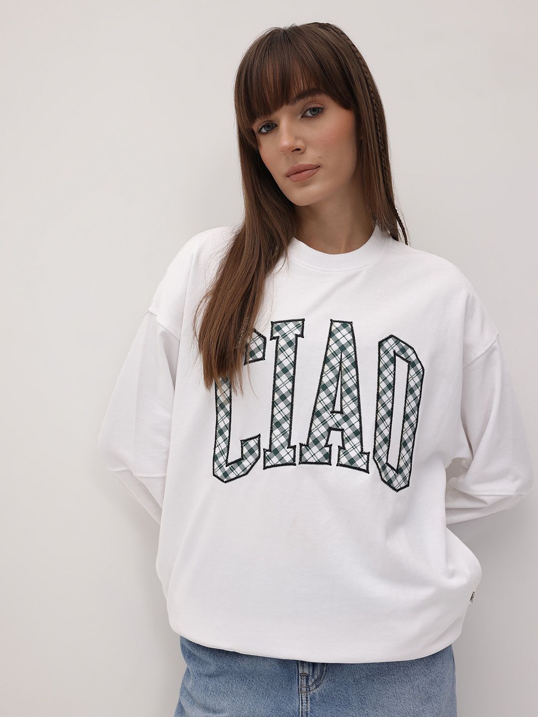 The Roadster Life Co. Typography Applique Printed Sweatshirt-picture-36