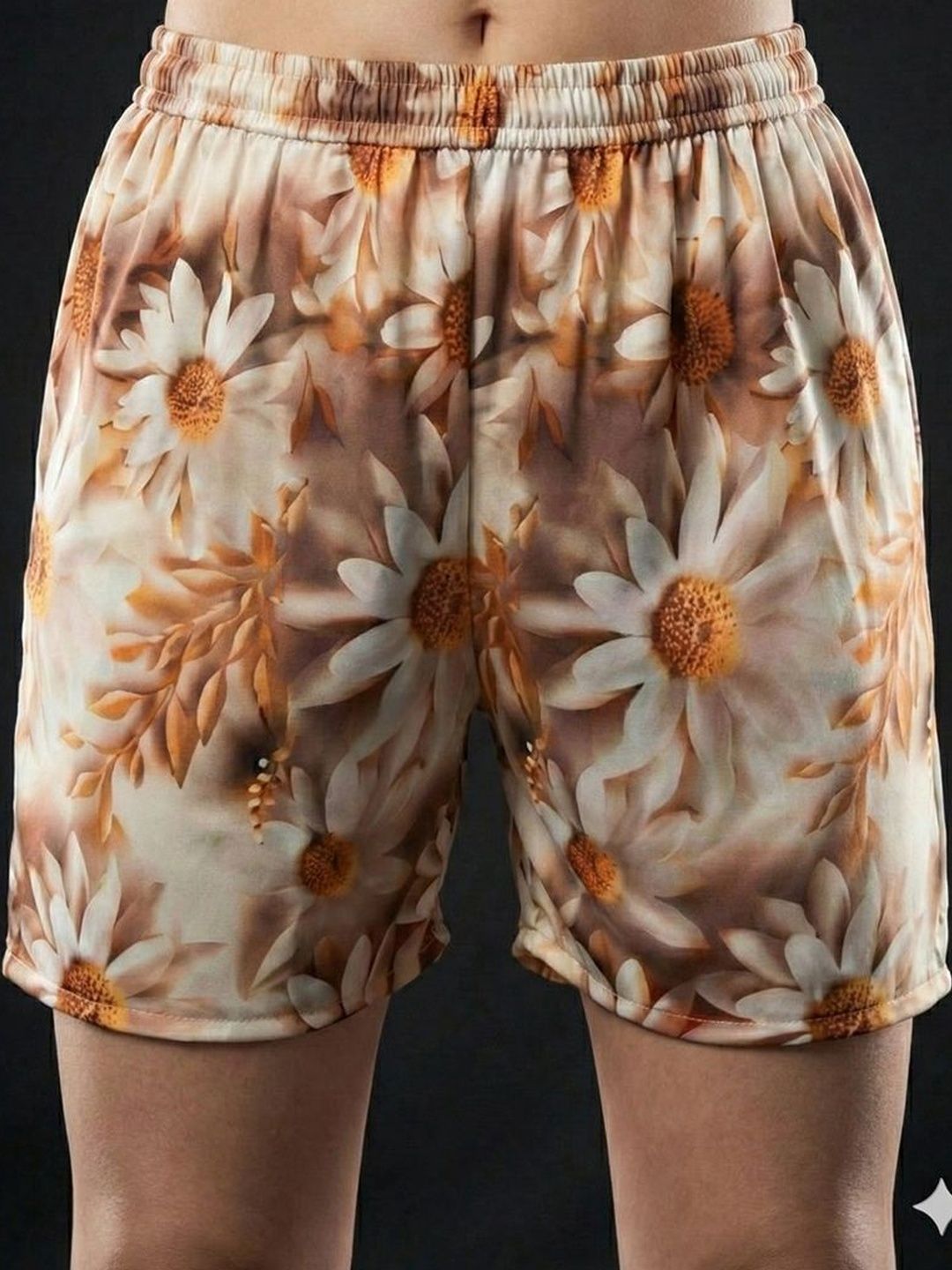 Vagisha Women Floral Printed Outdoor Shorts-picture-38