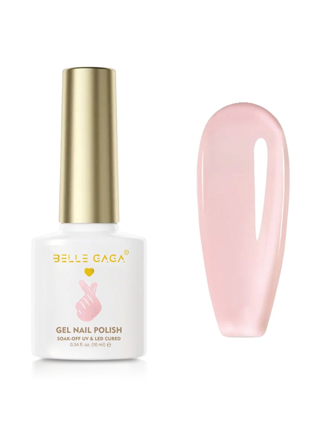 BELLE GAGA Hema-Free Color UV Gel Polish - 10 ml - 9052-image-35