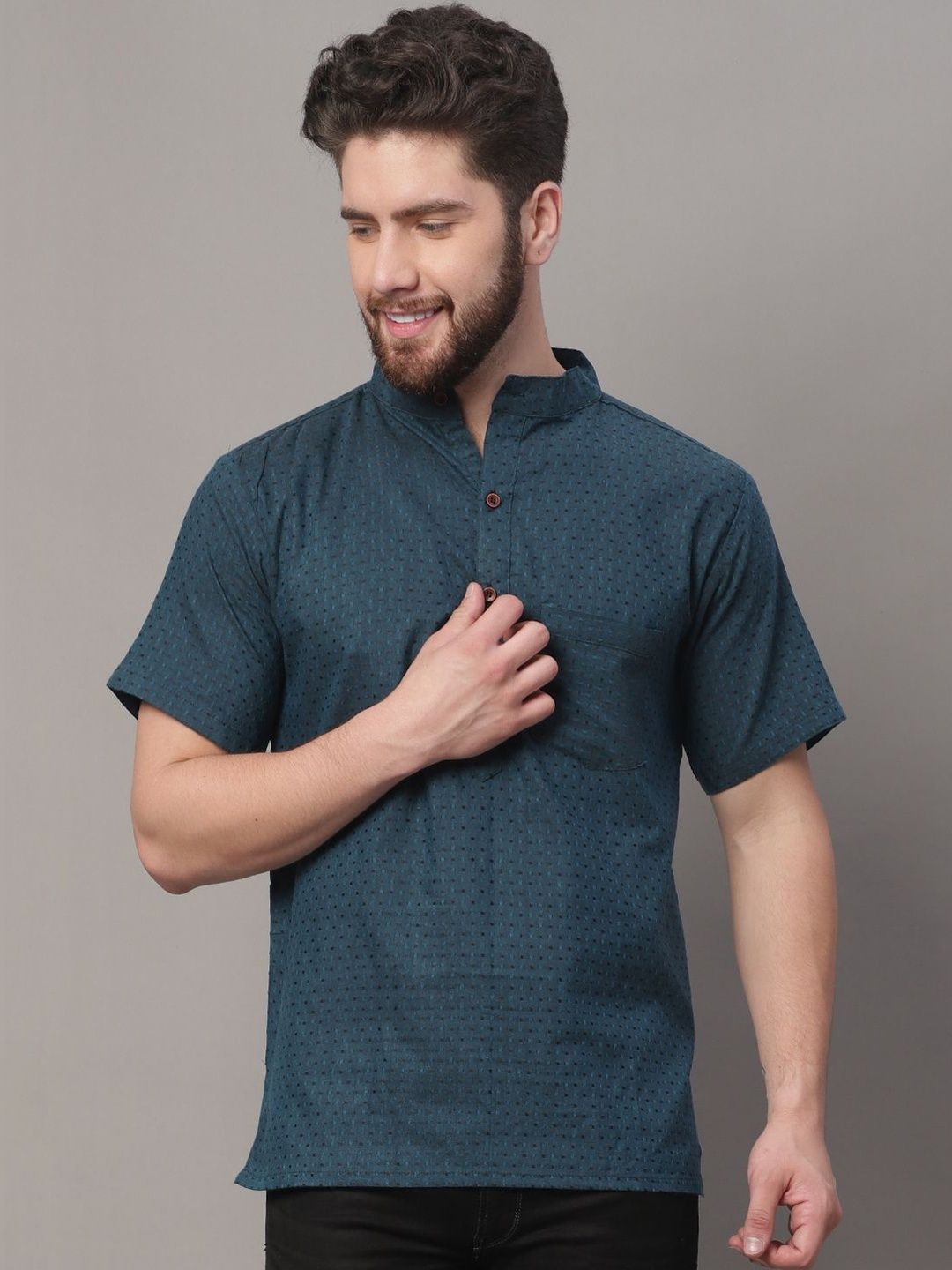 Enchanted Drapes Men Kurta-picture-10
