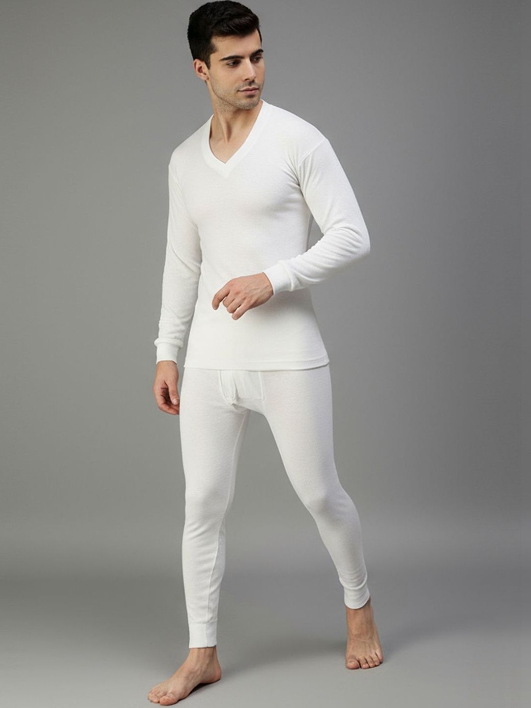 AMUL COMFY V-Neck Thermal Tops-picture-11