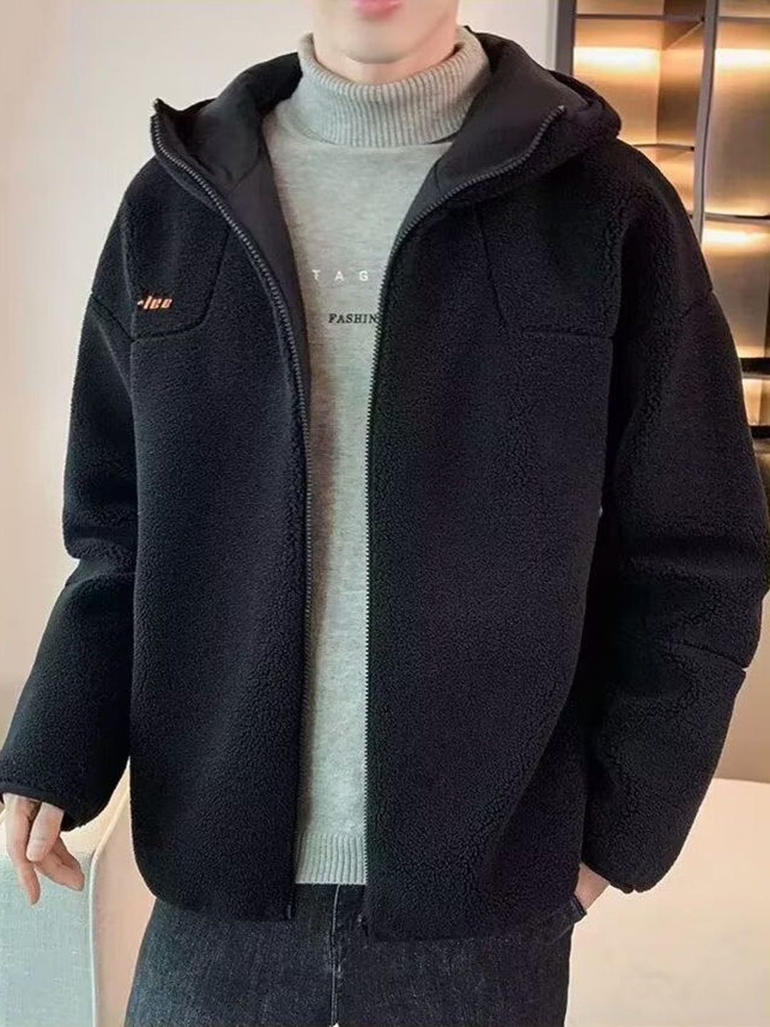 StyleCast x Revolte Men Outdoor Open Front Jacket-picture-19