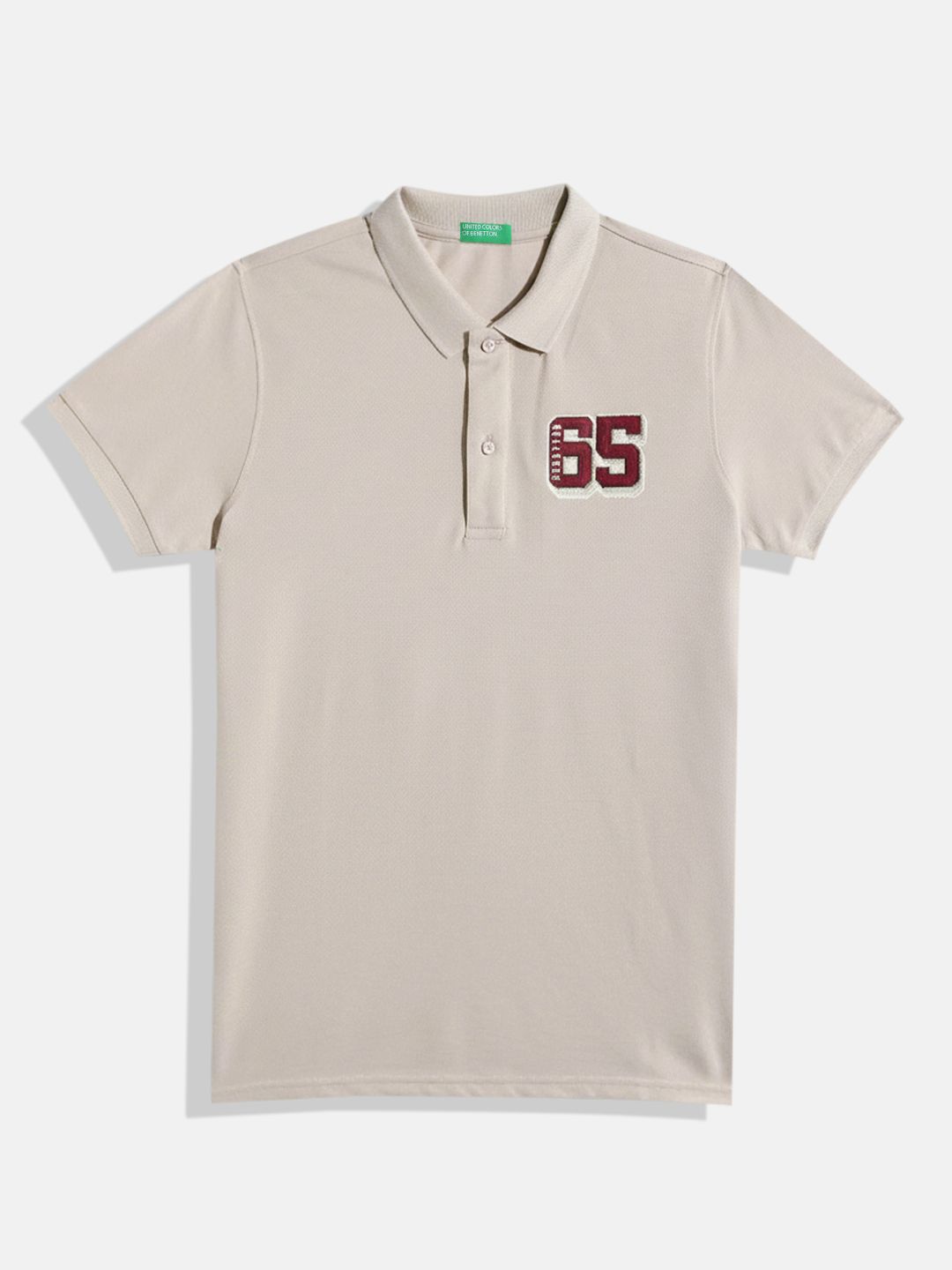 United Colors of Benetton Boys Embroidered Polo Collar T-shirt-picture-20