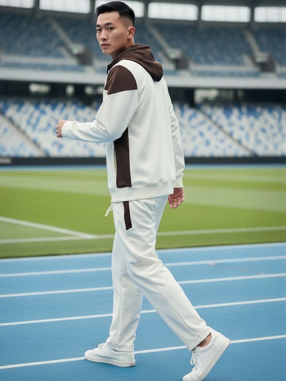 NOBERO Colourblocked Hood Tracksuits-image-46