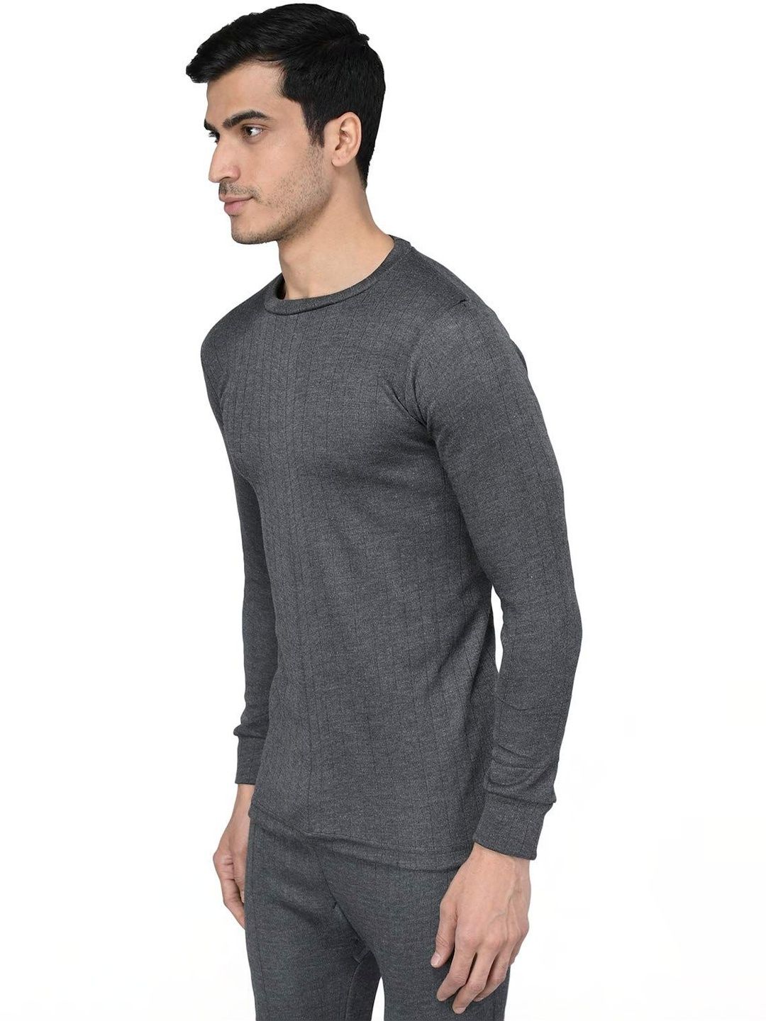 AMUL COMFY Ribbed Round Neck Thermal Tops-image-18