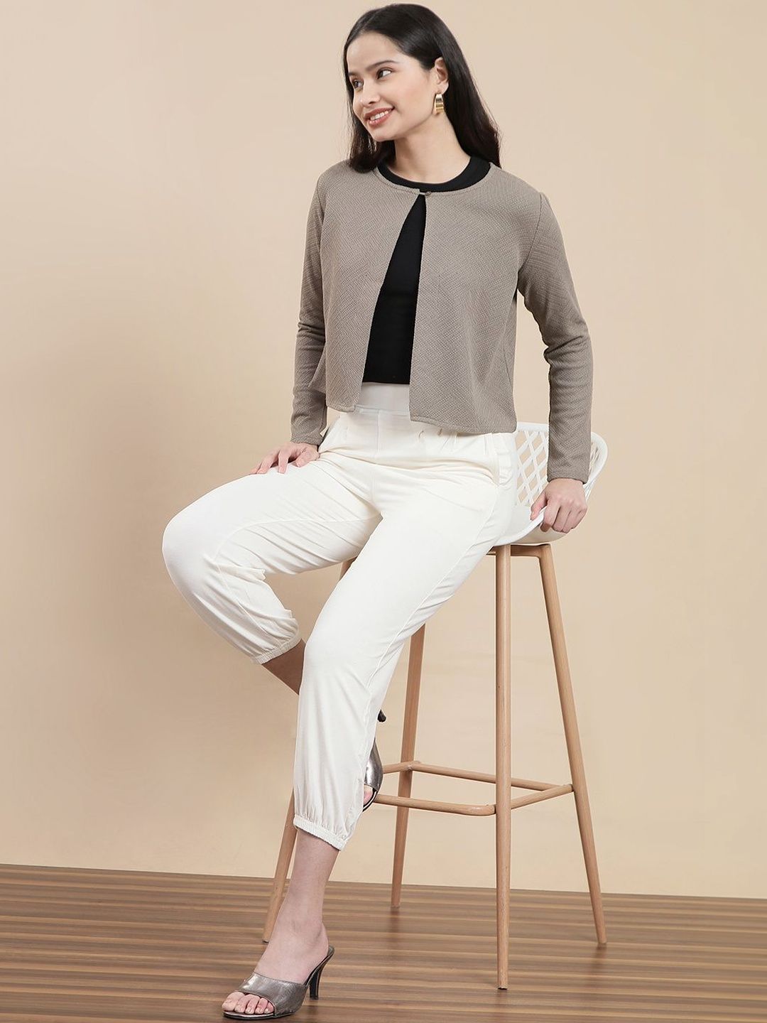 De Moza Women Crop Shrug-picture-6