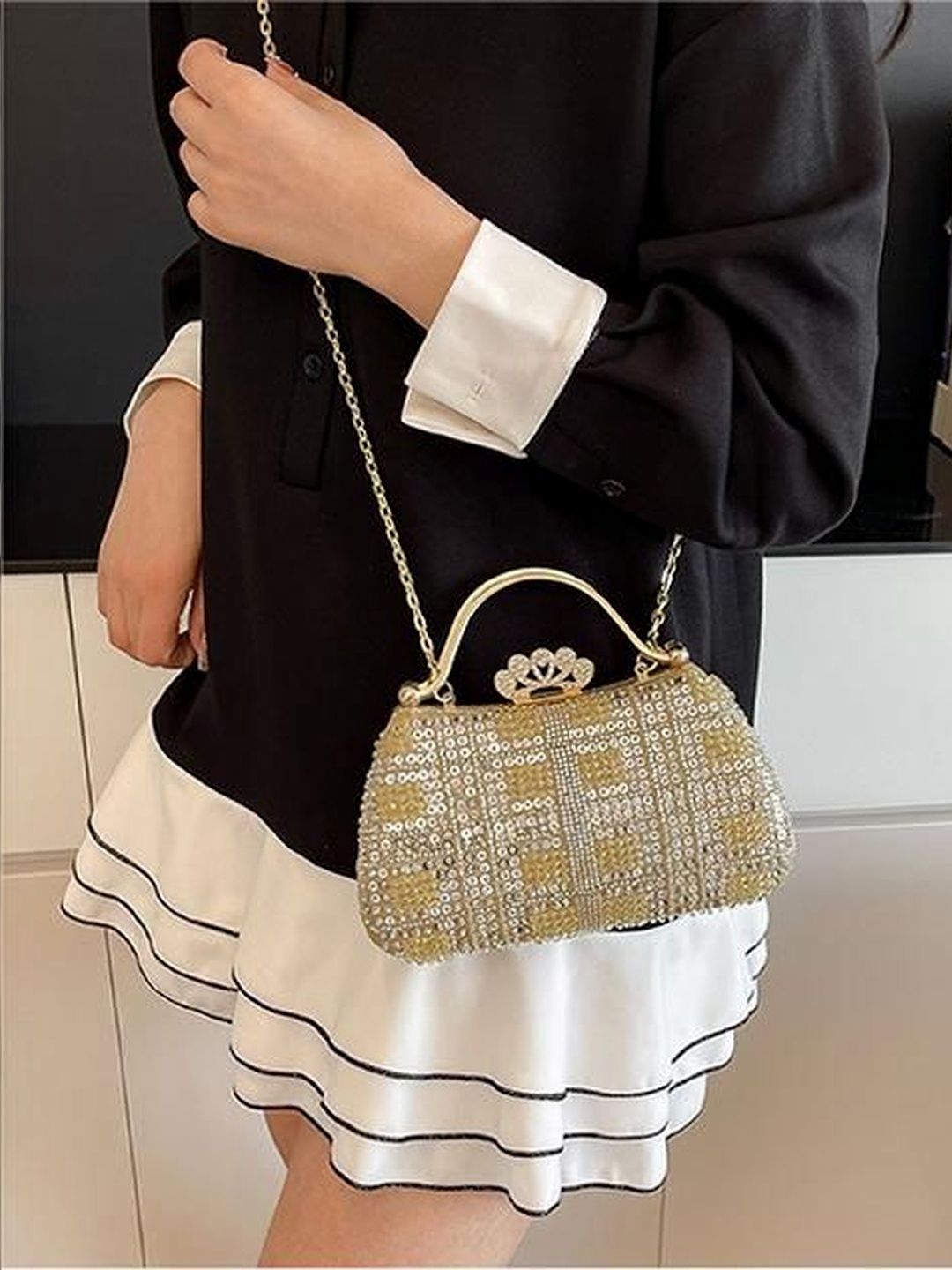 CORSICA Embellished Handheld Bag-picture-36