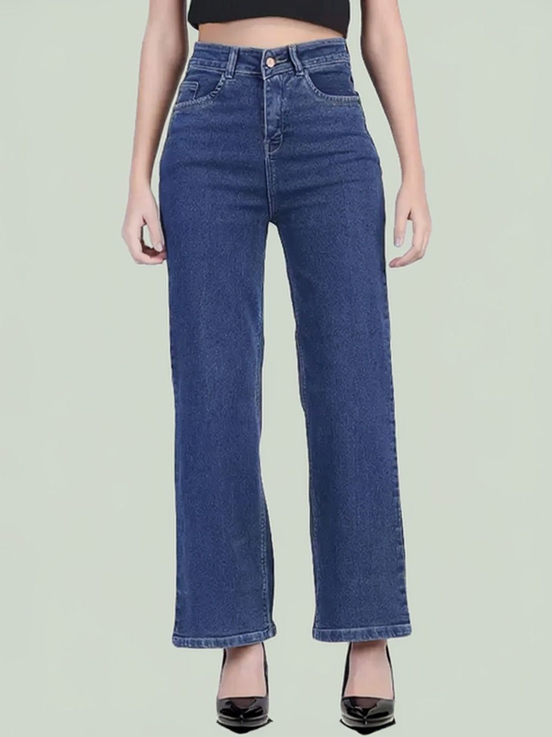 Mevan Women Regular Fit Mid-Rise Stretchable Jeans-picture-38