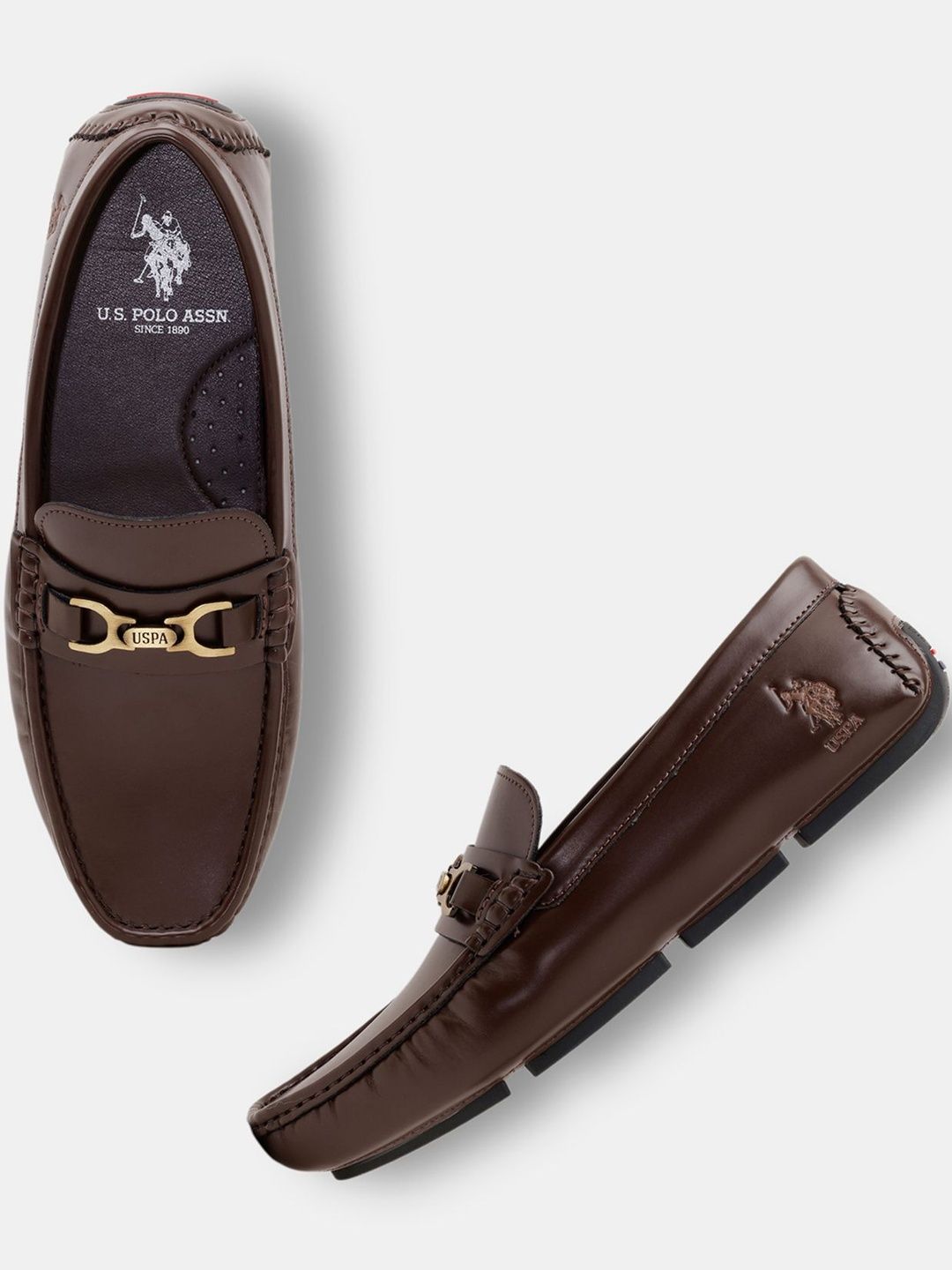 U.S. Polo Assn. Men PU Loafers-picture-12