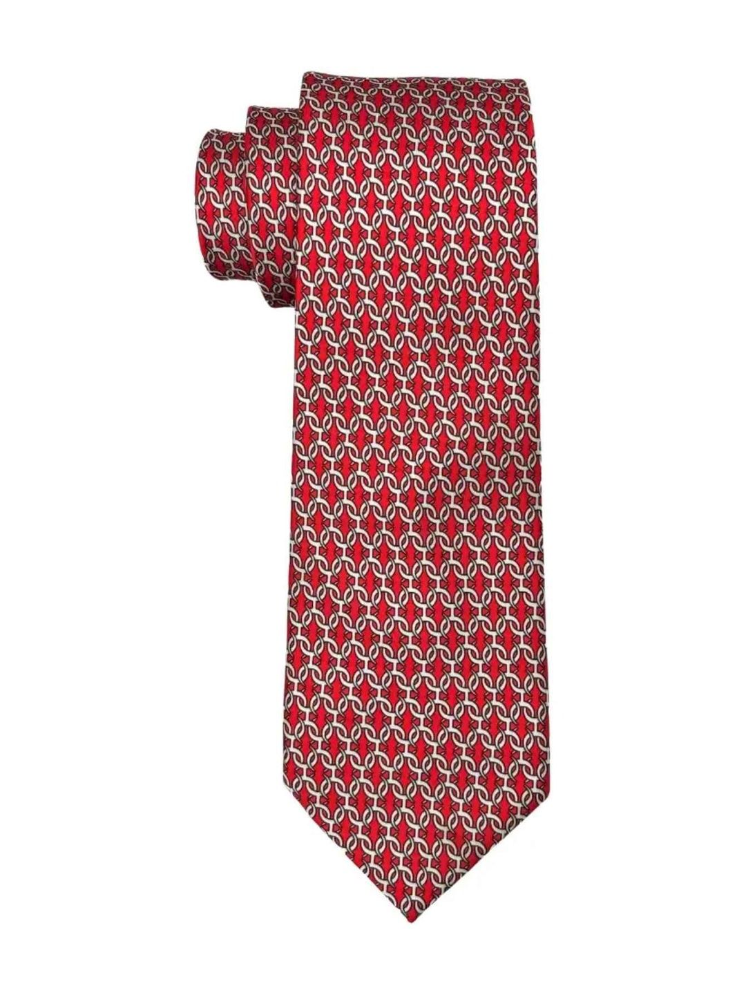 The Tie Hub Men Printed Broad Tie-picture-37
