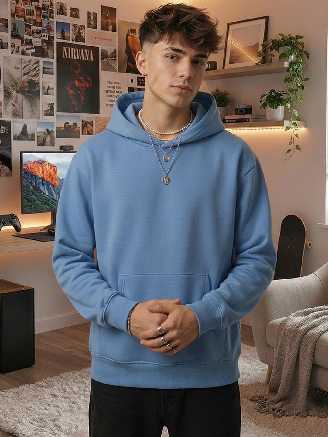 Moda Rapido Men Hooded Sweatshirt-picture-23
