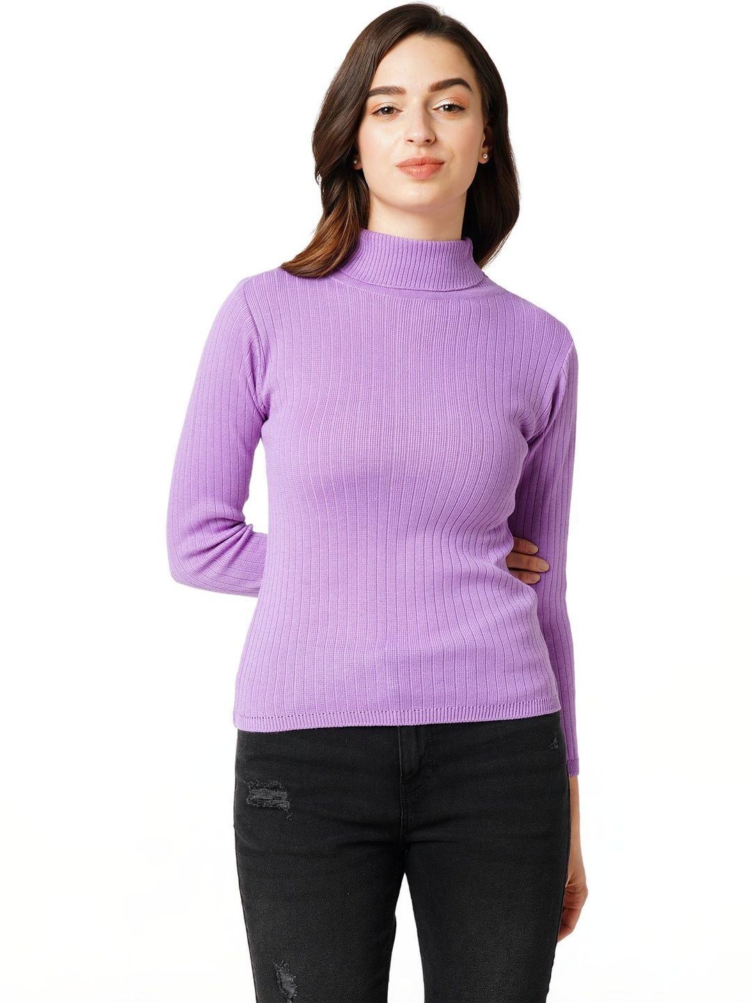 G0-4 IT Women High Neck Slim Fit T-shirt-picture-36