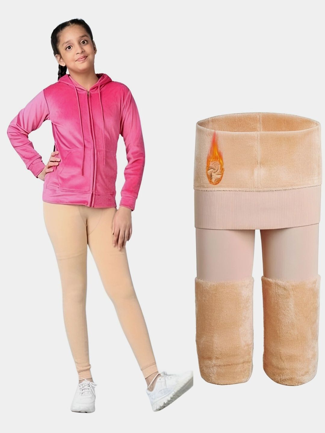 ATOX Girls Cotton Leggings-picture-25