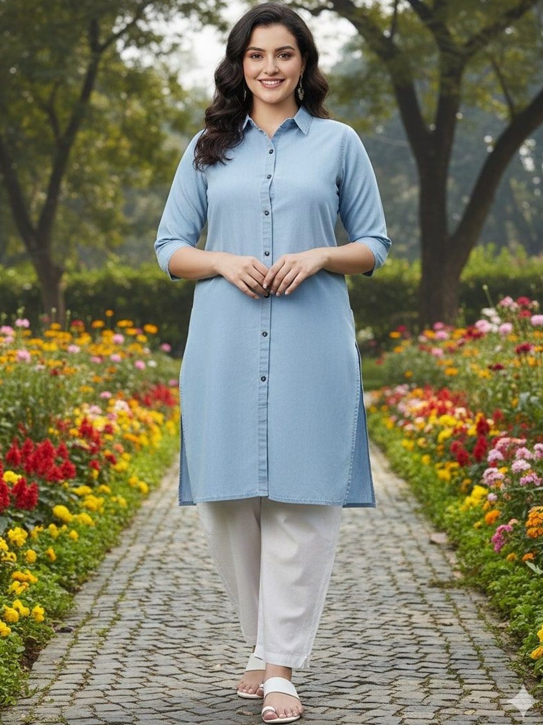 SK Creation Shirt Collar Kurti-picture-29