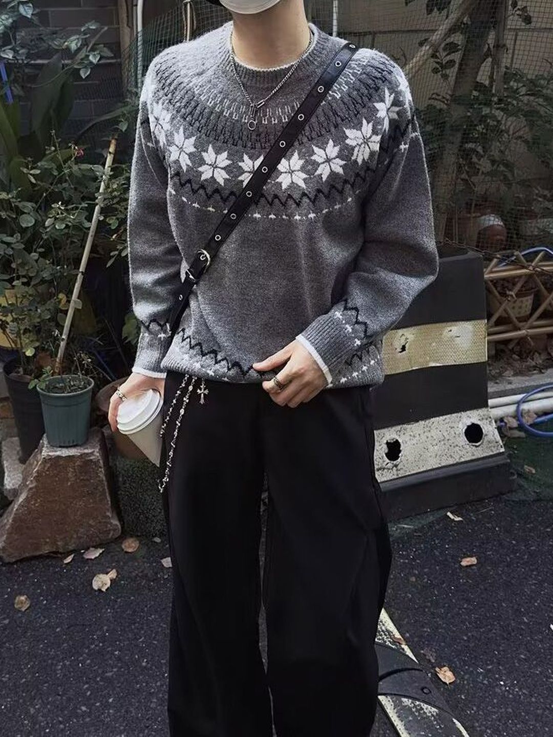 StyleCast x Revolte Men Fair Isle Pullover-picture-11