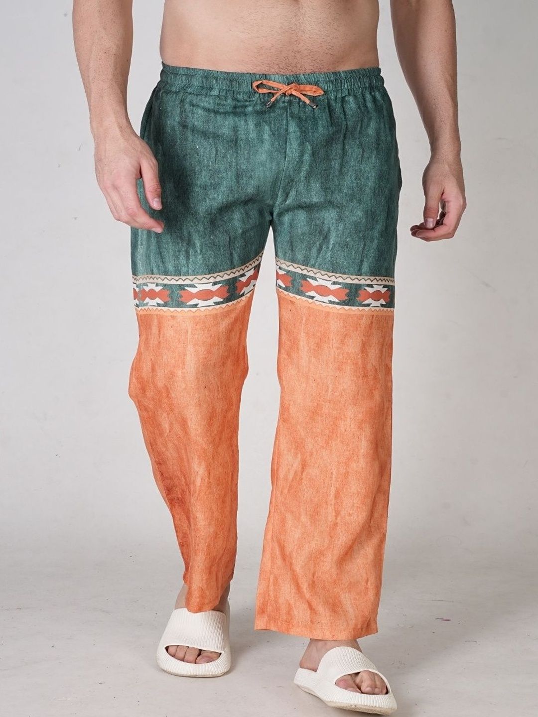NIRMAL ONLINE Boho Mid-Rise Lounge Pants-image-28
