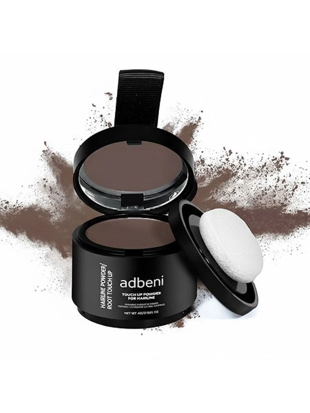 Adbeni Instant Root Touch Up Hairline Powder - 4.5 g - Brown-picture-24