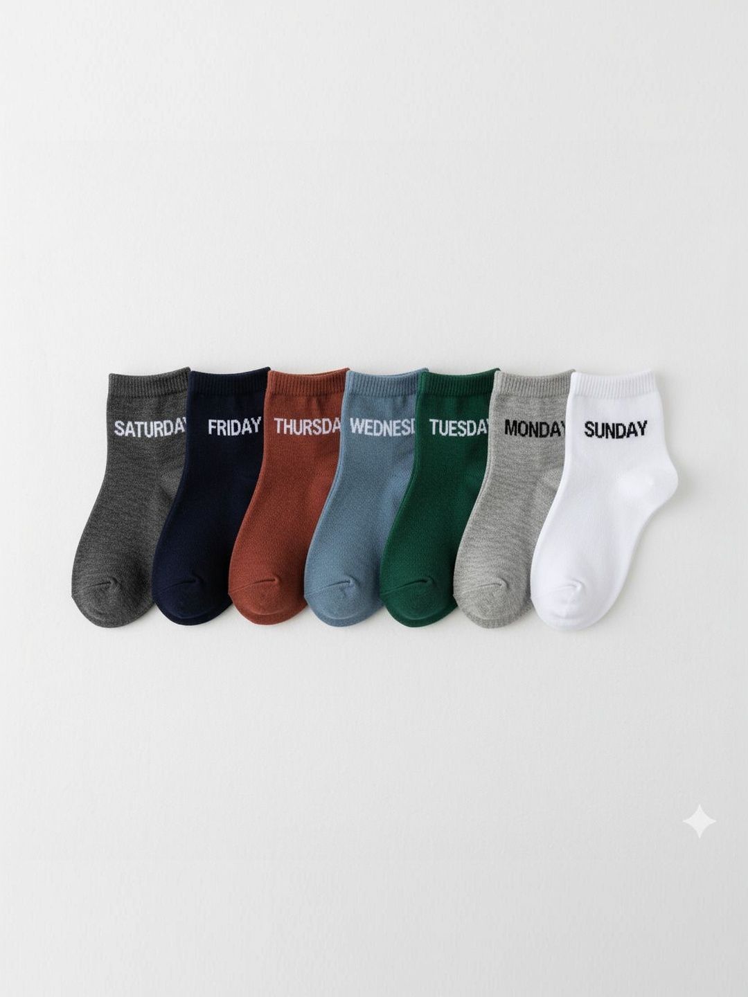 Moda Rapido Men Pack Of 7 Cotton Ankle Length Socks-picture-45