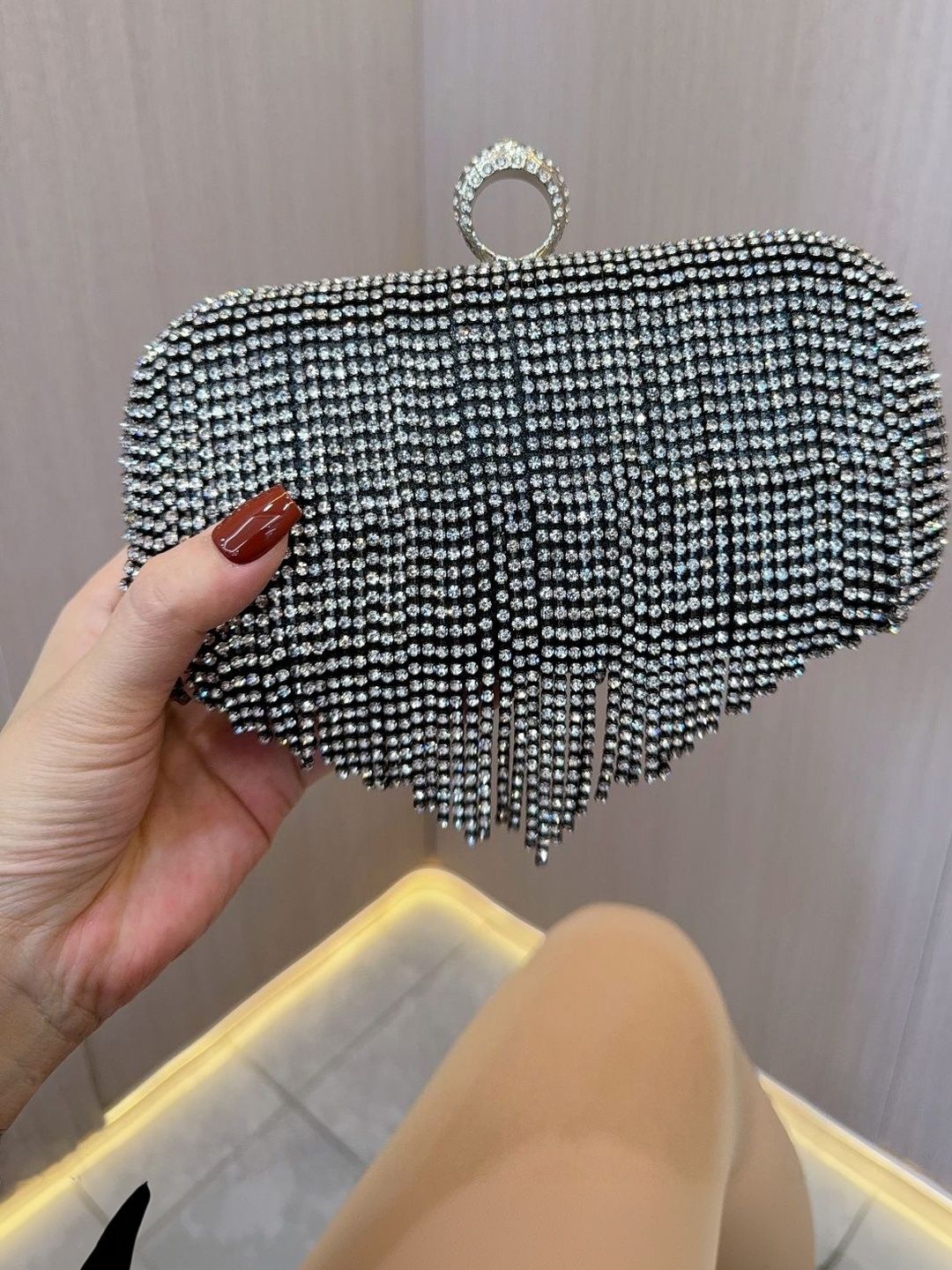 bebe Lace Handheld Bag-picture-25