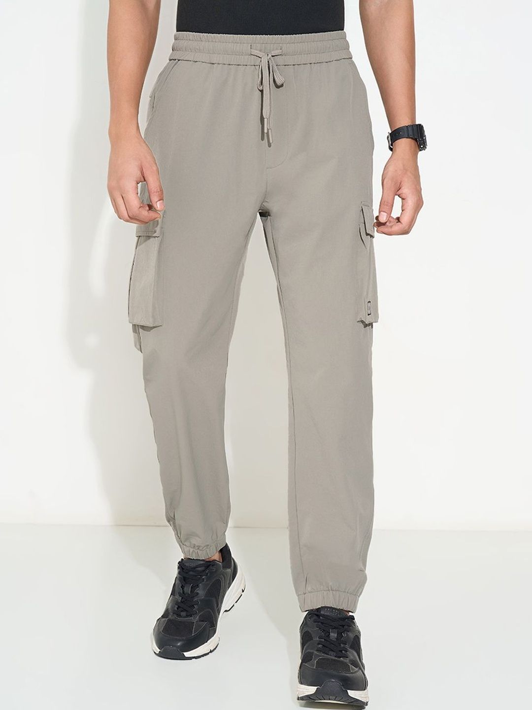 Ajile by Pantaloons Men Cotton Mid-Rise Cargos-picture-34